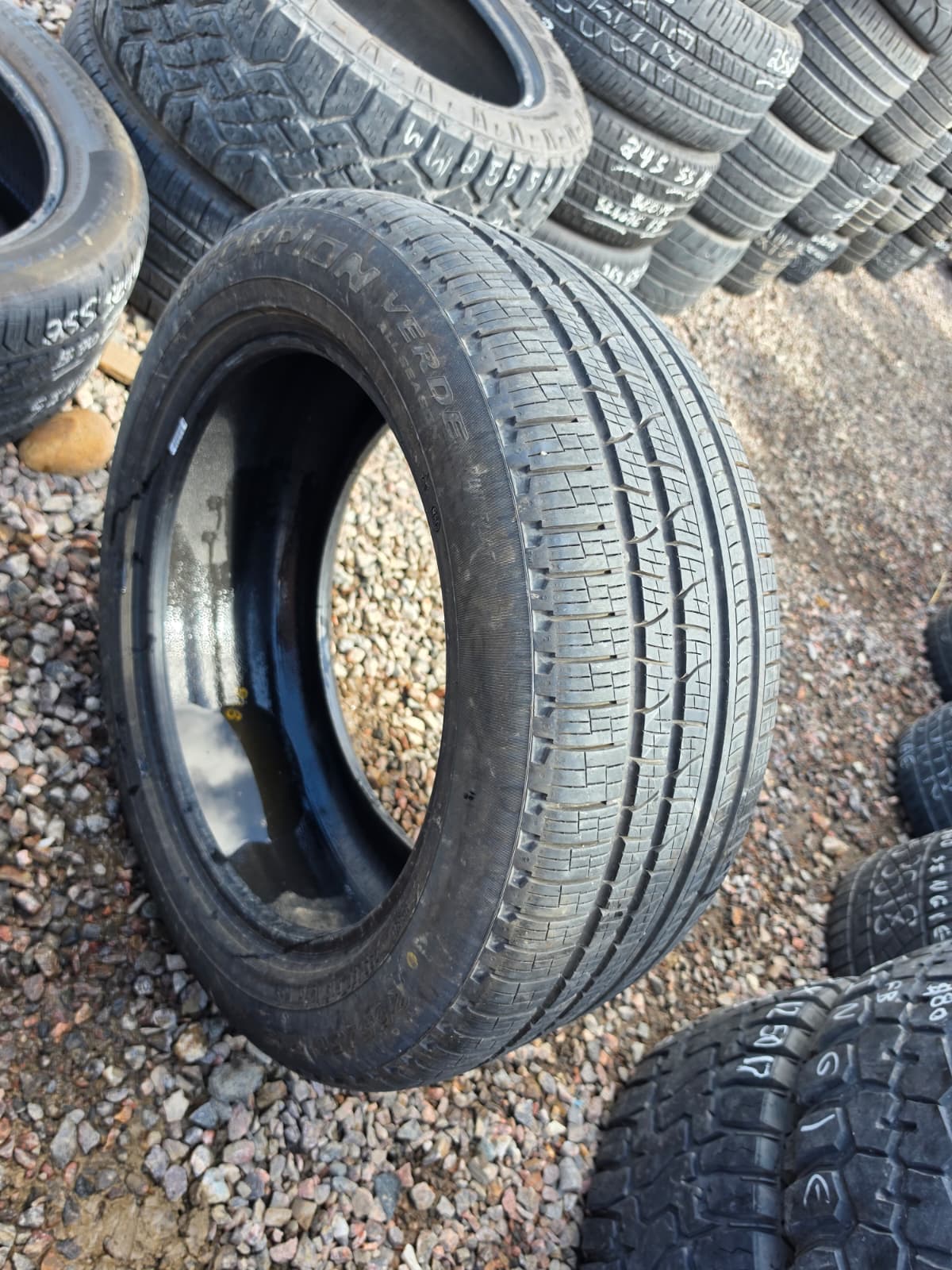 255/50R19 Single (1 Used Tire) Pirelli Scorpion Verde