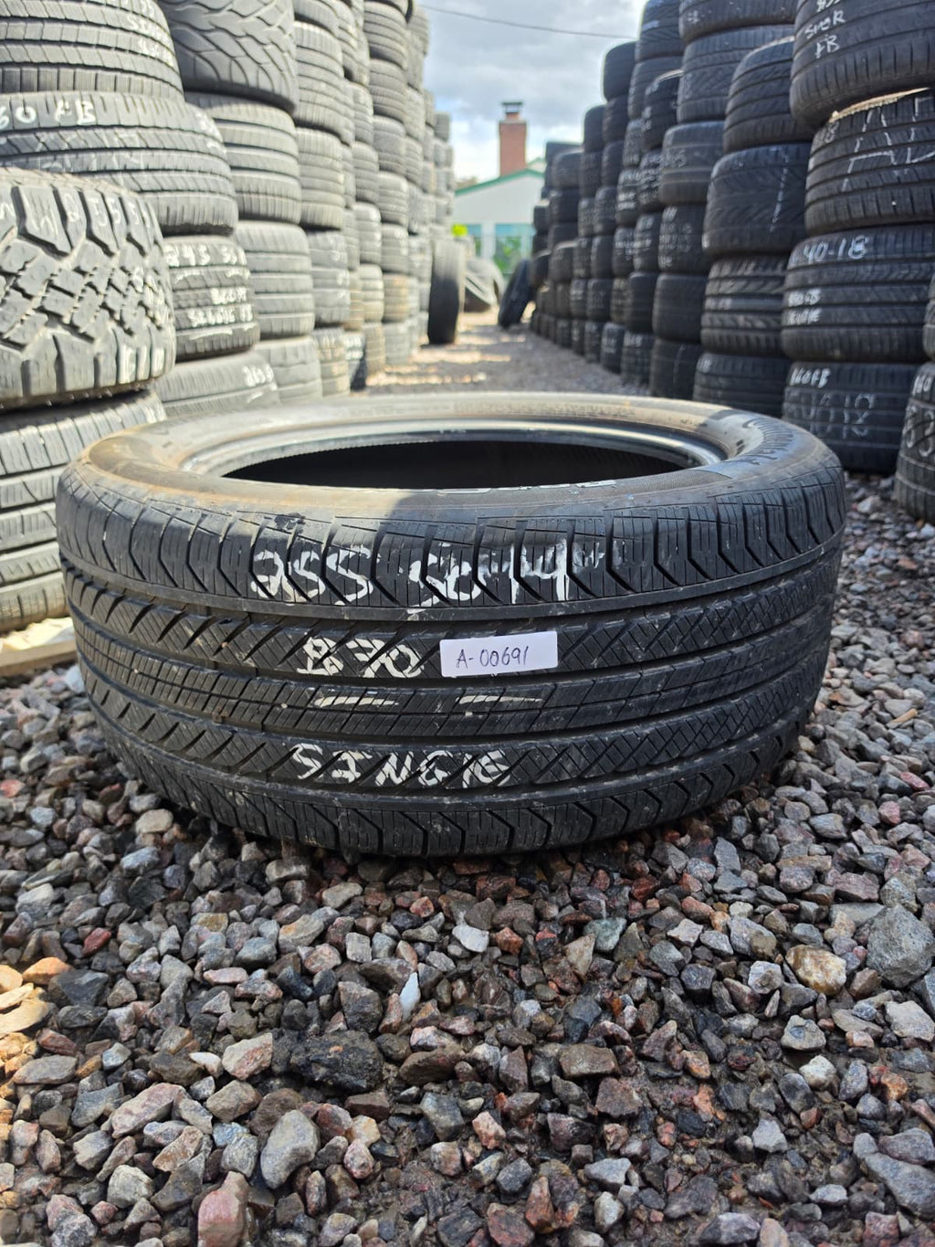 255/50R19 Single (1 Used Tire) Continental ProContact