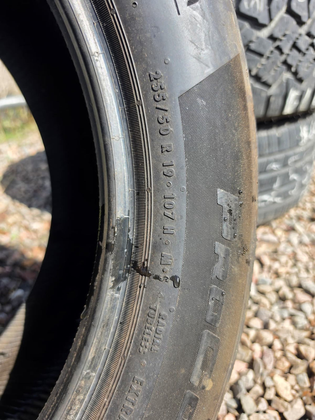 255/50R19 Single (1 Used Tire) Continental ProContact