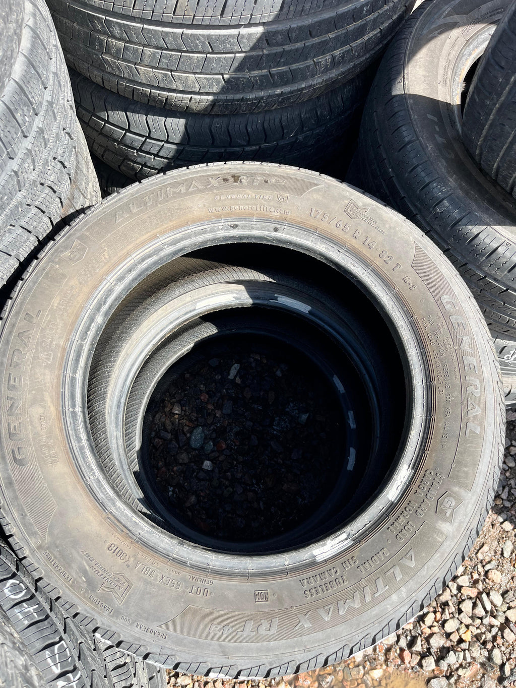 165/65R14 Single (1 Used Tire) General Altimax