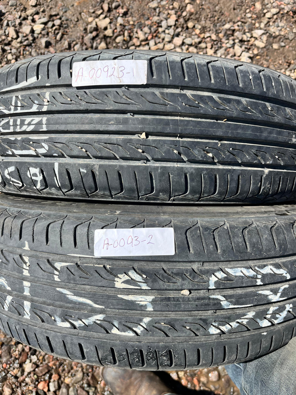 165/65R14 Pair (2 Used Tires) Andsail LS388