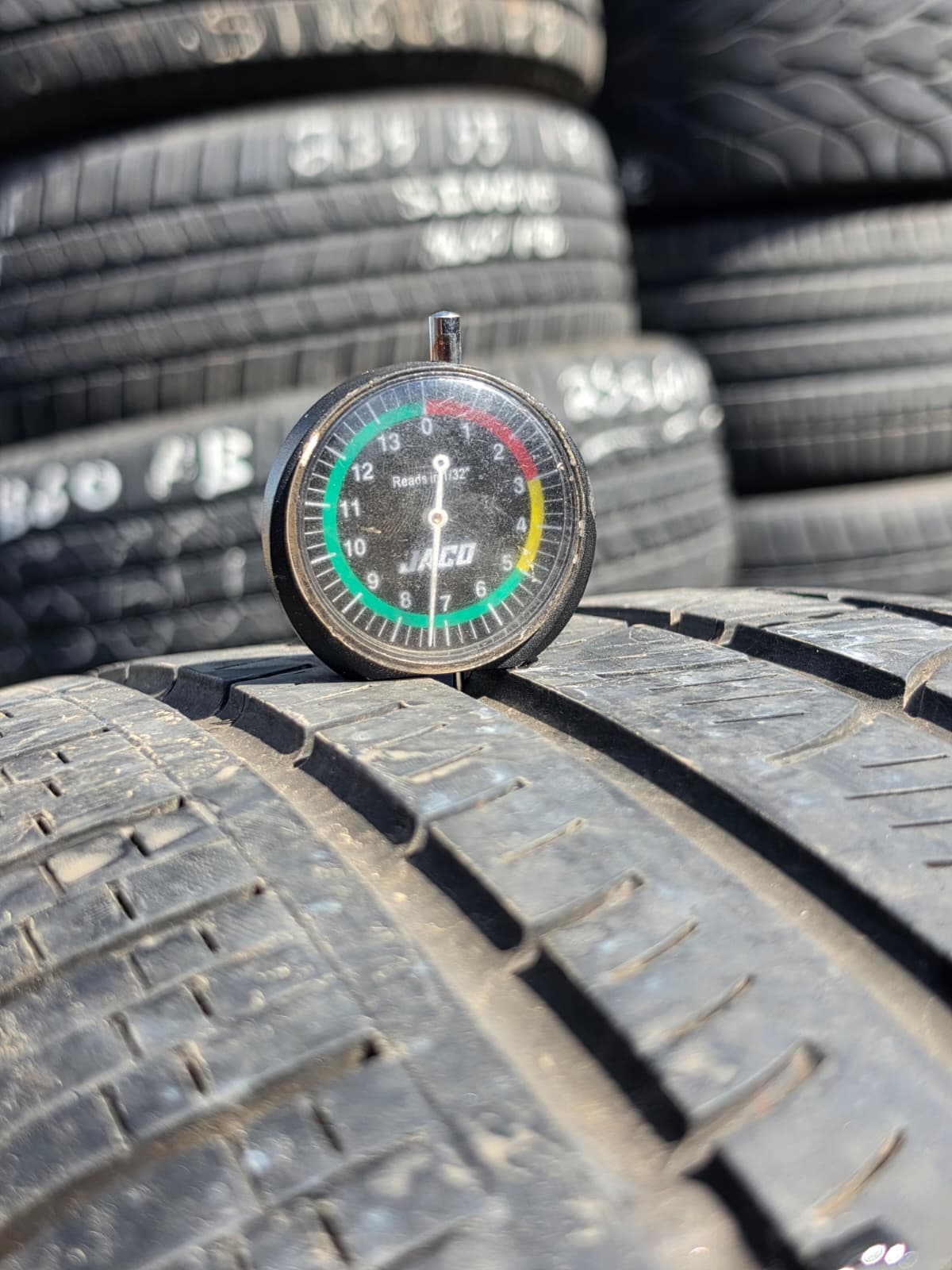 255/55R19 Single (1 Used Tire) Pirelli Scorpion Verde