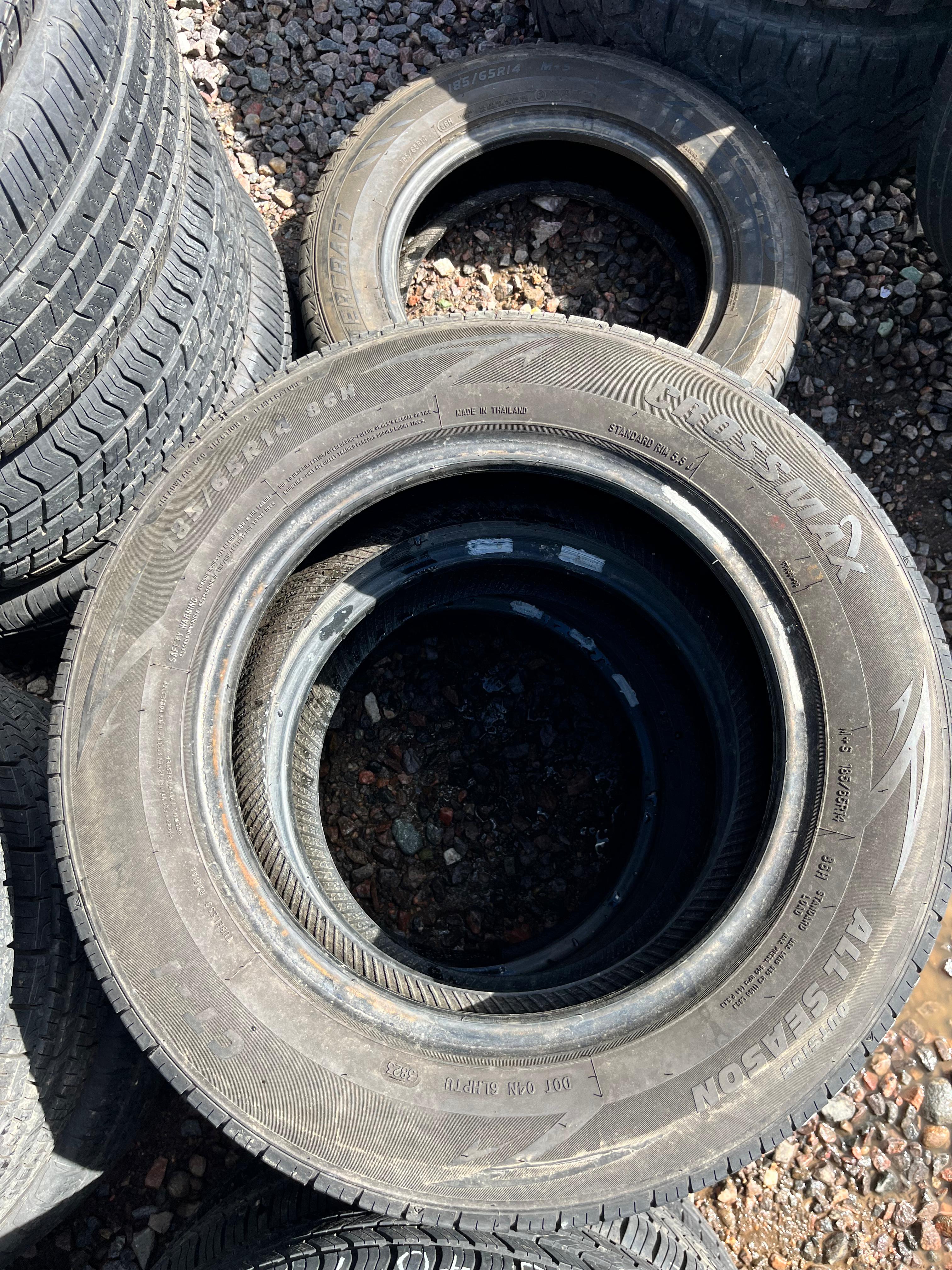 185/65R14 Single (1 Used Tire) CrossMax All Season CT1