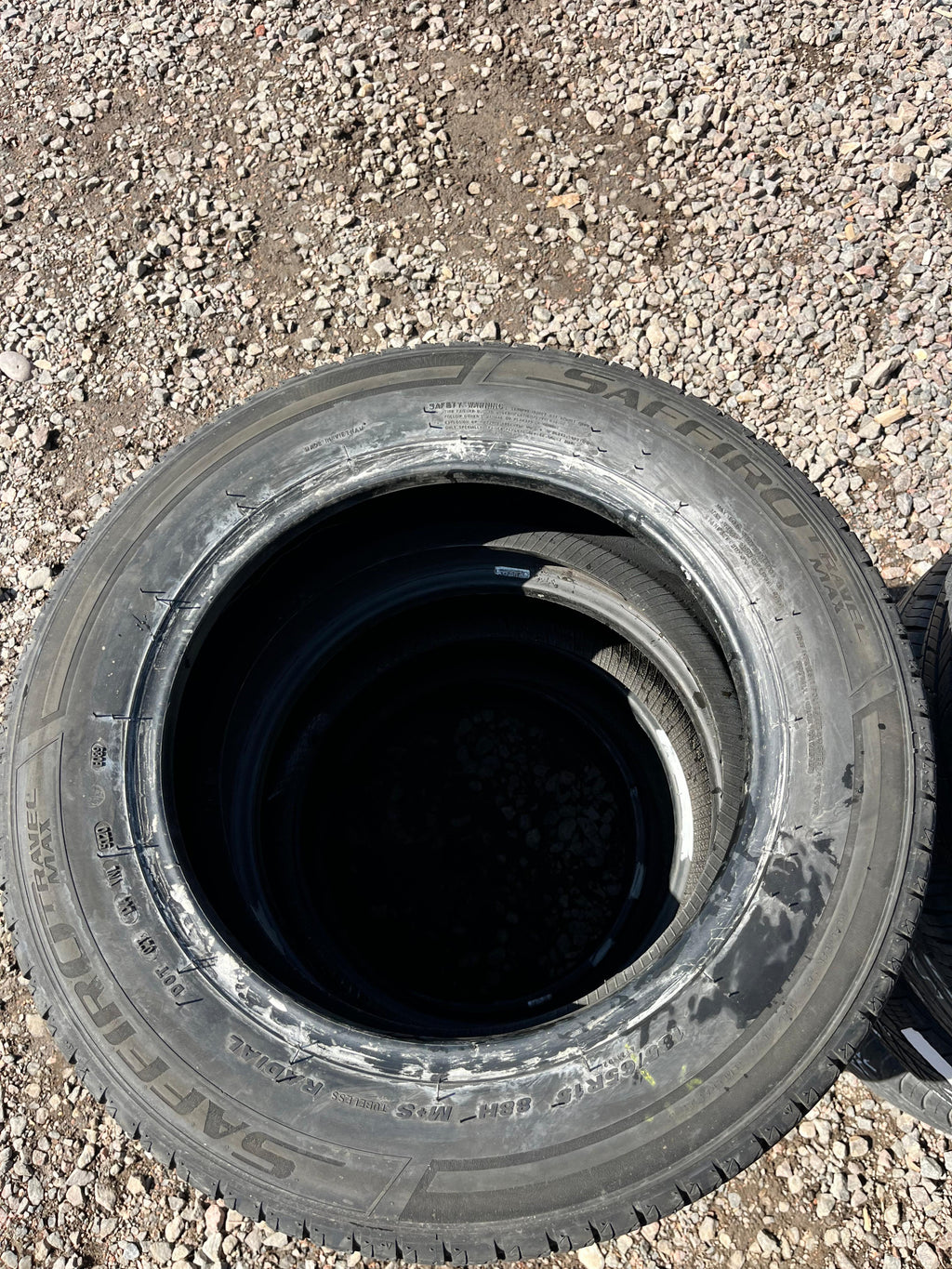 185/65R15 Single (1 Used Tire) Saffiro Travel Max