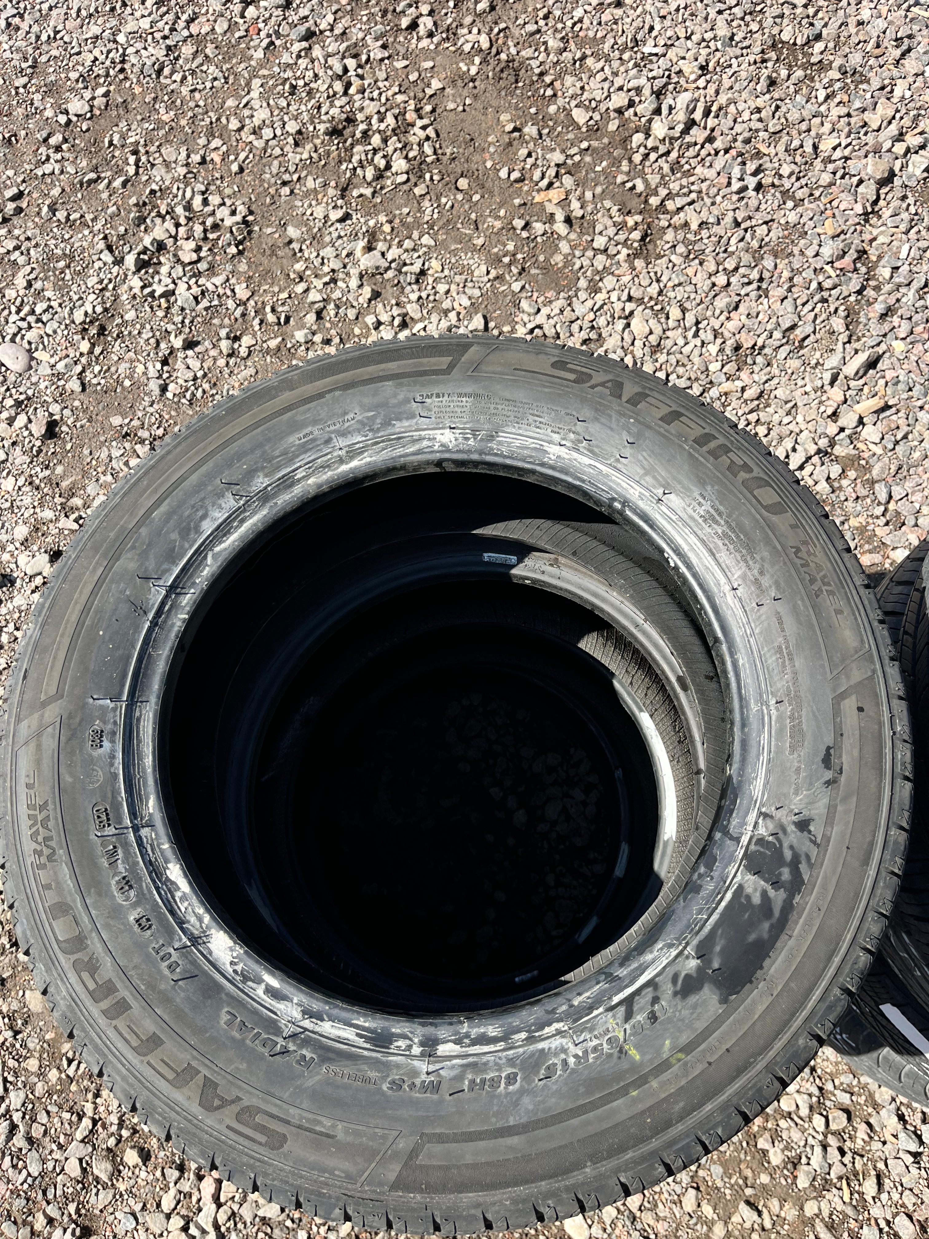 185/65R15 Single (1 Used Tire) Saffiro Travel Max
