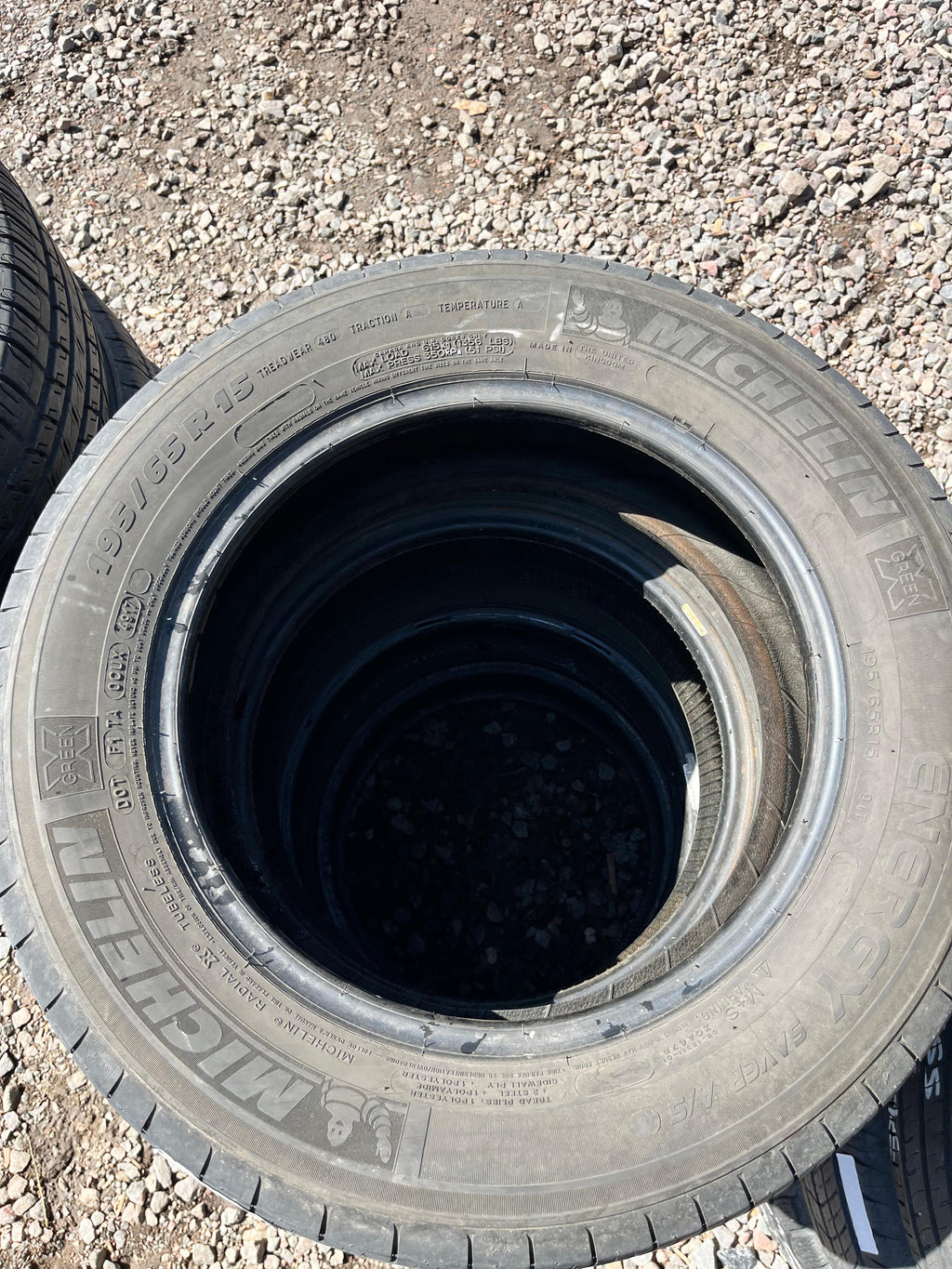 195/65R15 Single (1 Used Tire) Michelin Energy Saver