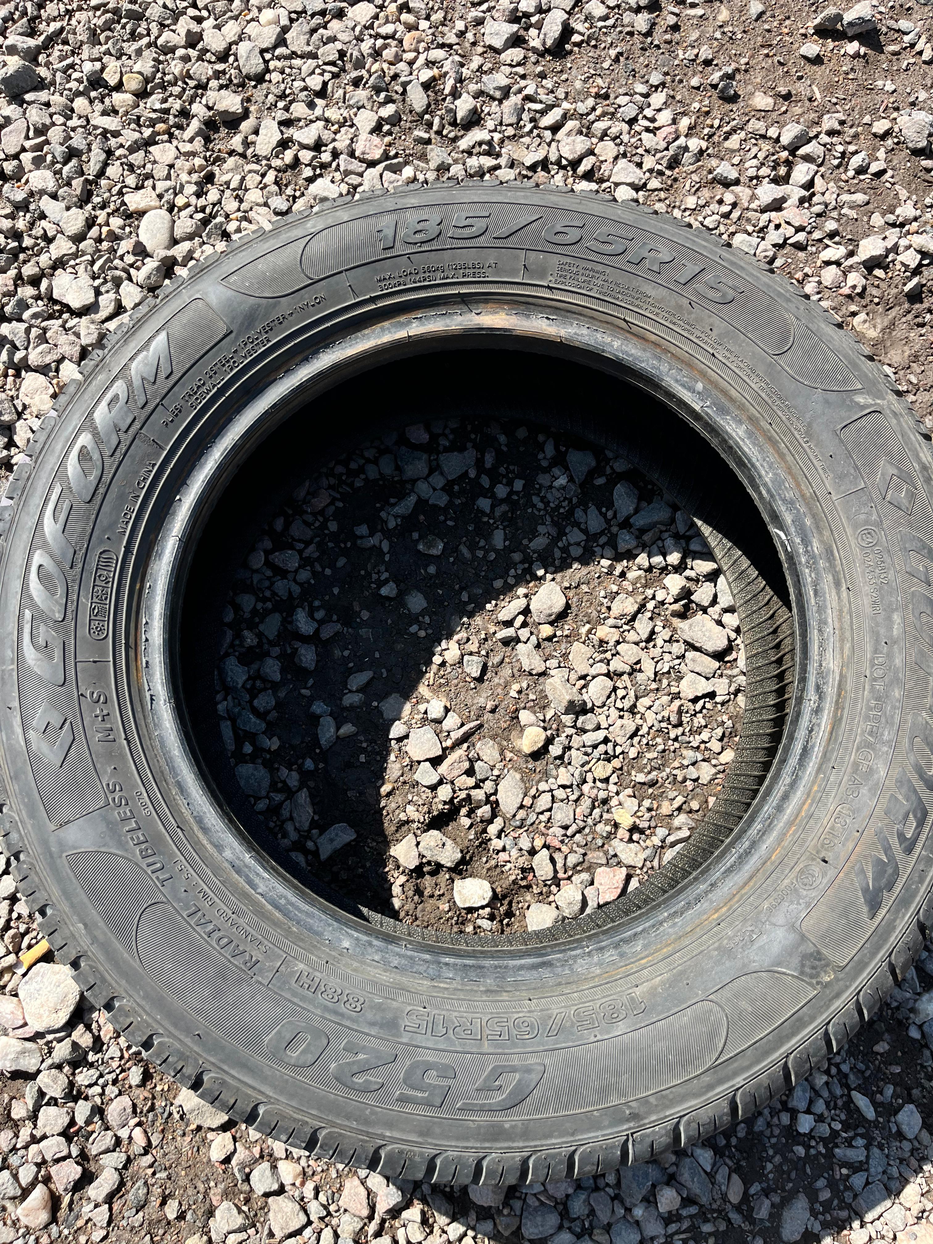 185/65R15 Single (1 Used Tire) Goform Goform G520