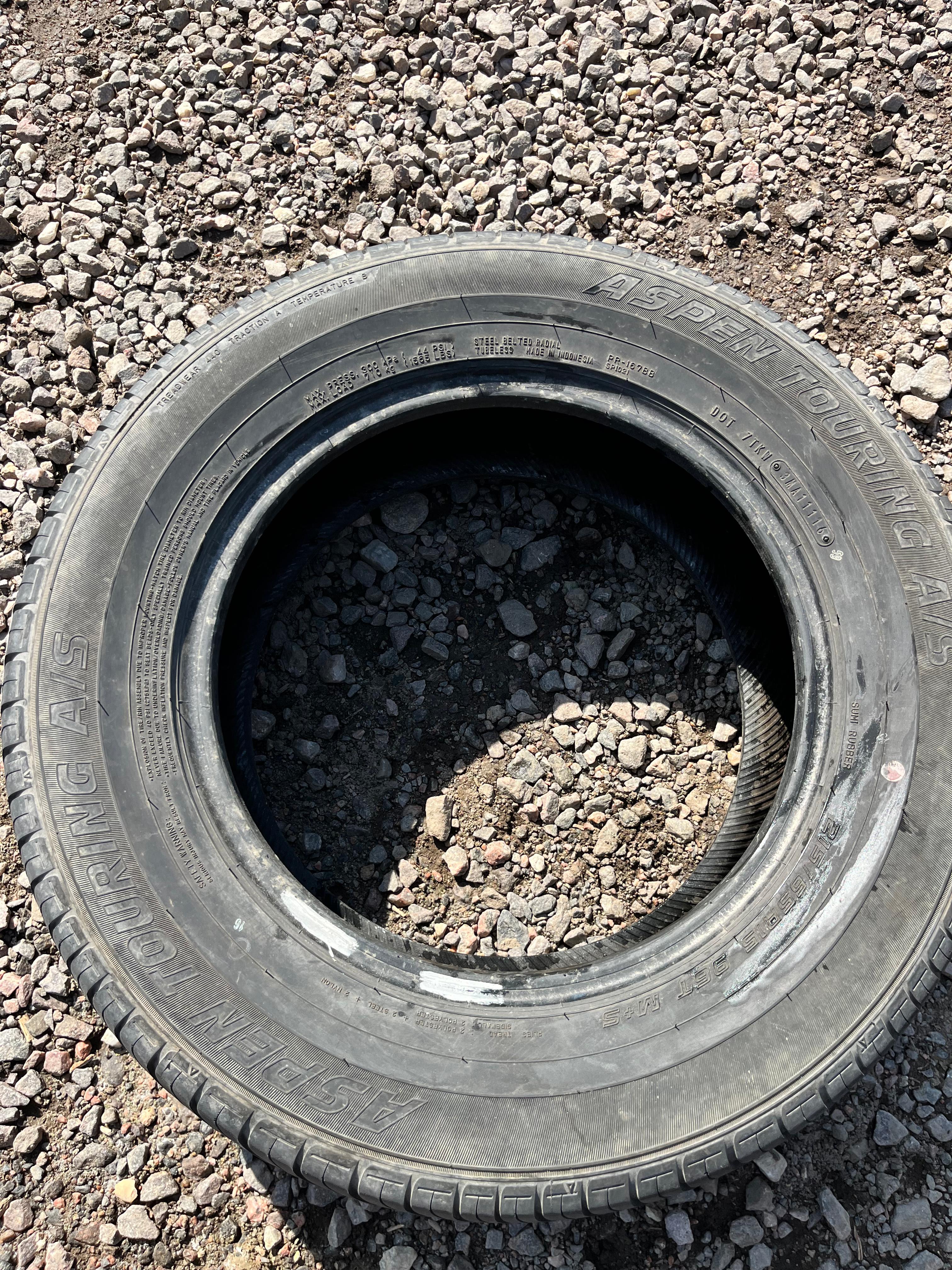 255/35ZR20 Single (1 Used Tire) Continental ExtremContact
