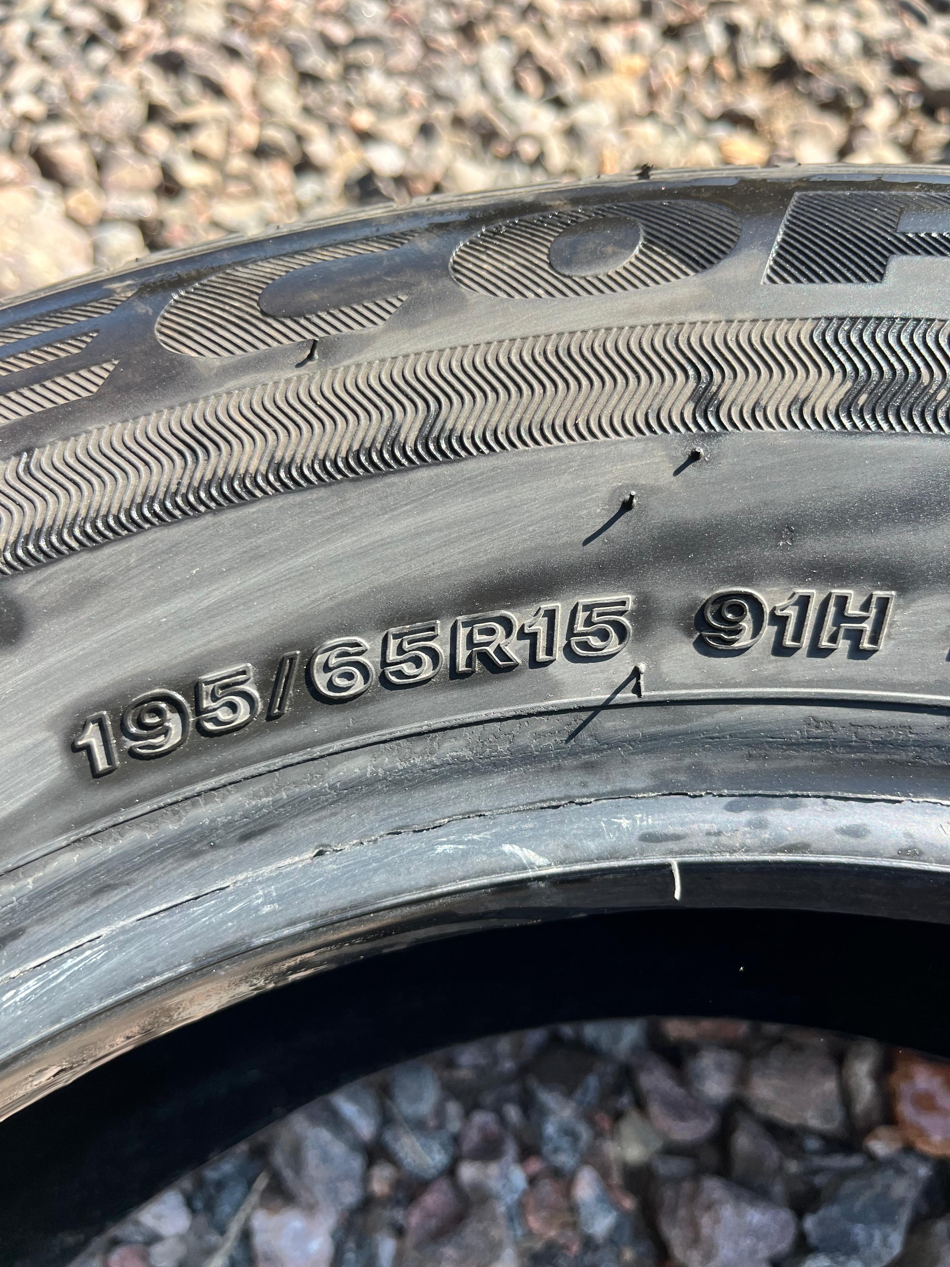 195/65R15 Single (1 Used Tire) Bridgestone Ecopia