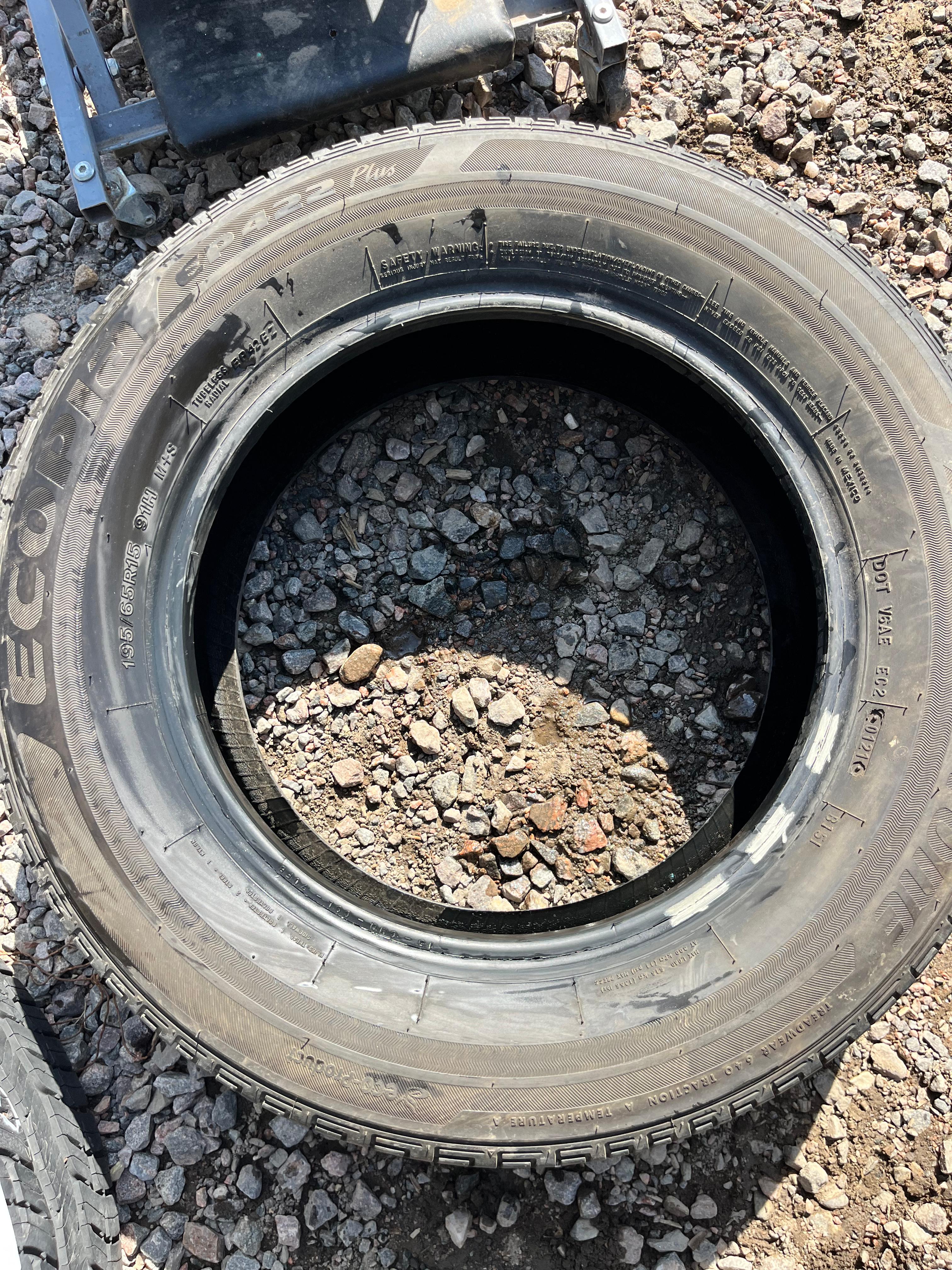 195/65R15 Single (1 Used Tire) Bridgestone Ecopia