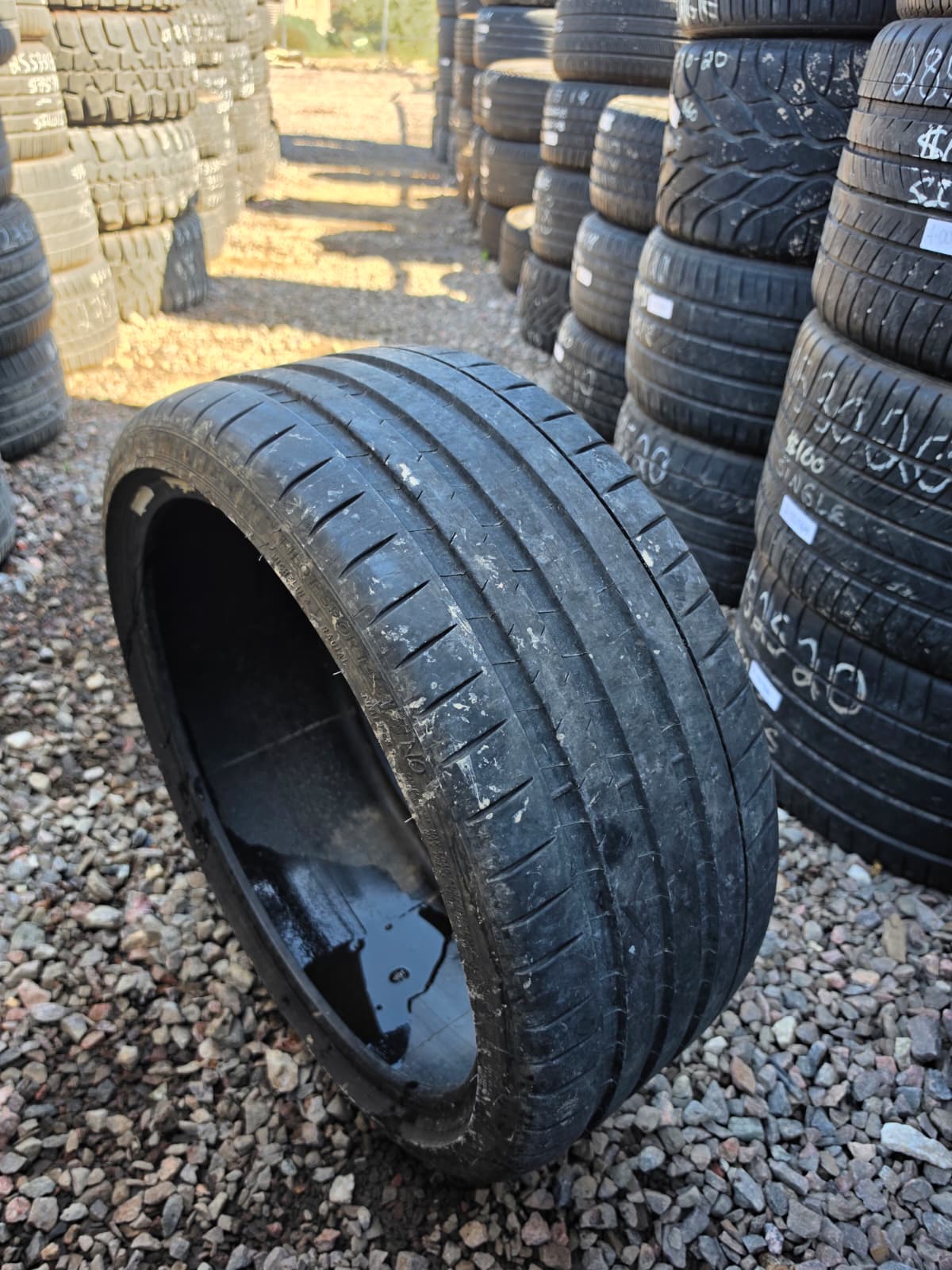 235/35ZR20 Single (1 Used Tire) Michelin Pilot Sport AS