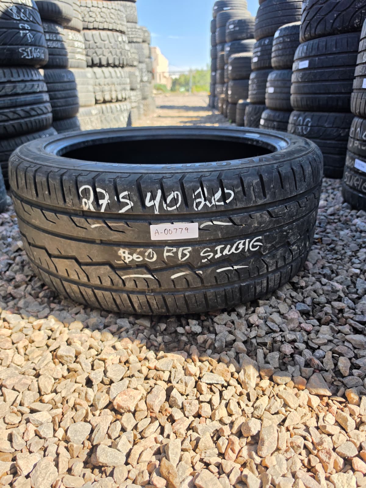 275/40ZR20 Single (1 Used Tire) IronMan imove Gen2