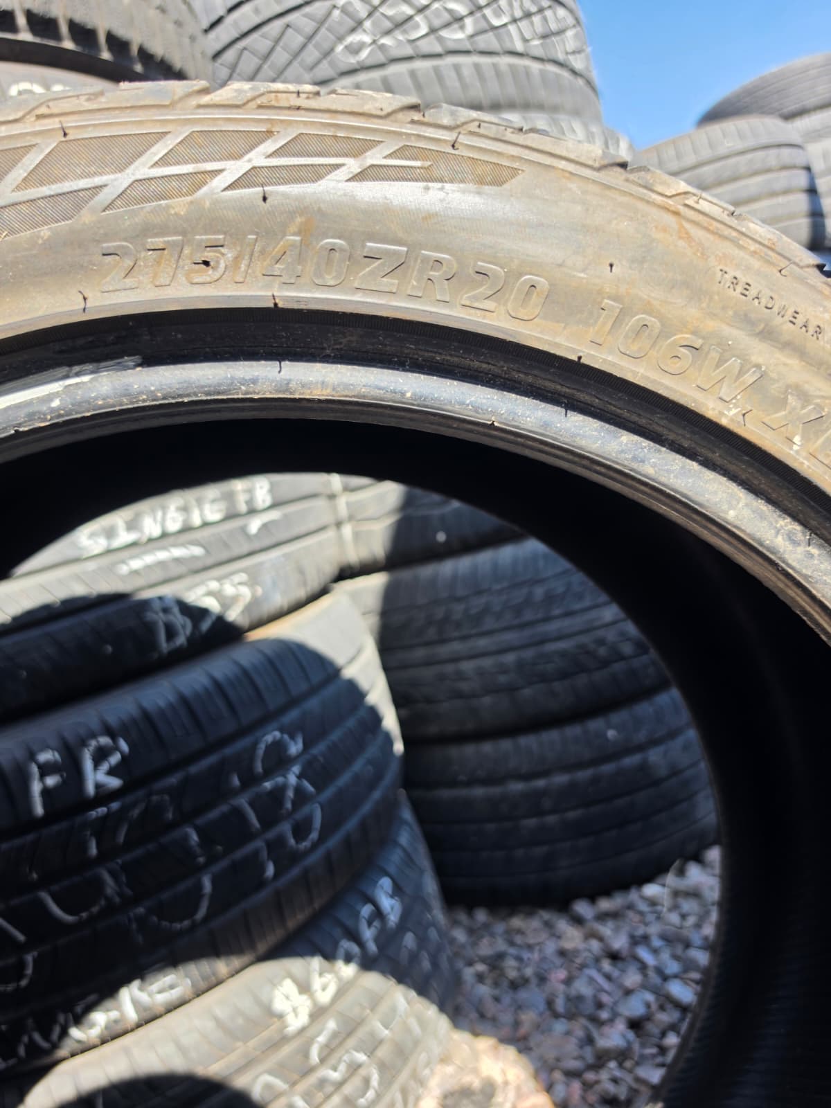 275/40ZR20 Single (1 Used Tire) IronMan imove Gen2