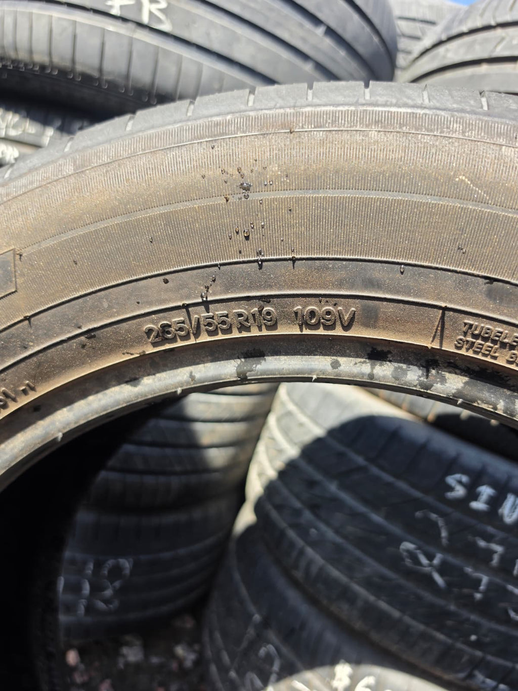 265/55R19 Single (1 Used Tires) Toyo Open Country A51