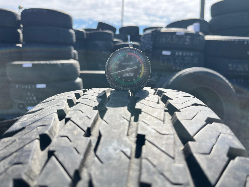 LT215/75R15 Single (1 Used Tire) Goodyear Wrangler (HT)
