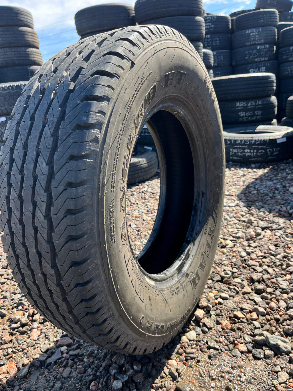 LT215/75R15 Single (1 Used Tire) Goodyear Wrangler (HT)