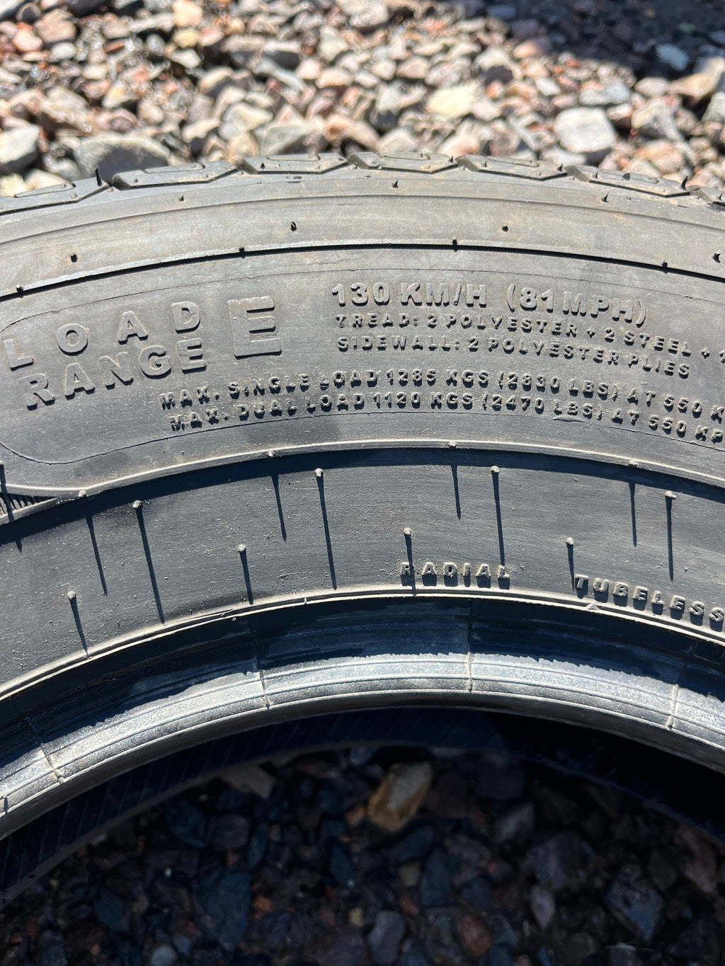 ST225/75R15 Single (1 Used Tire) CarlStar Radial Trail (HD)