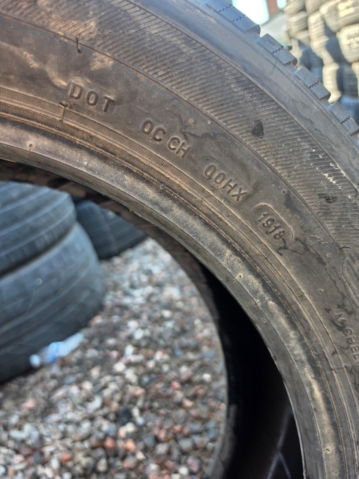 245/55R19 Single (1 Used Tire) Michelin Defender LTX