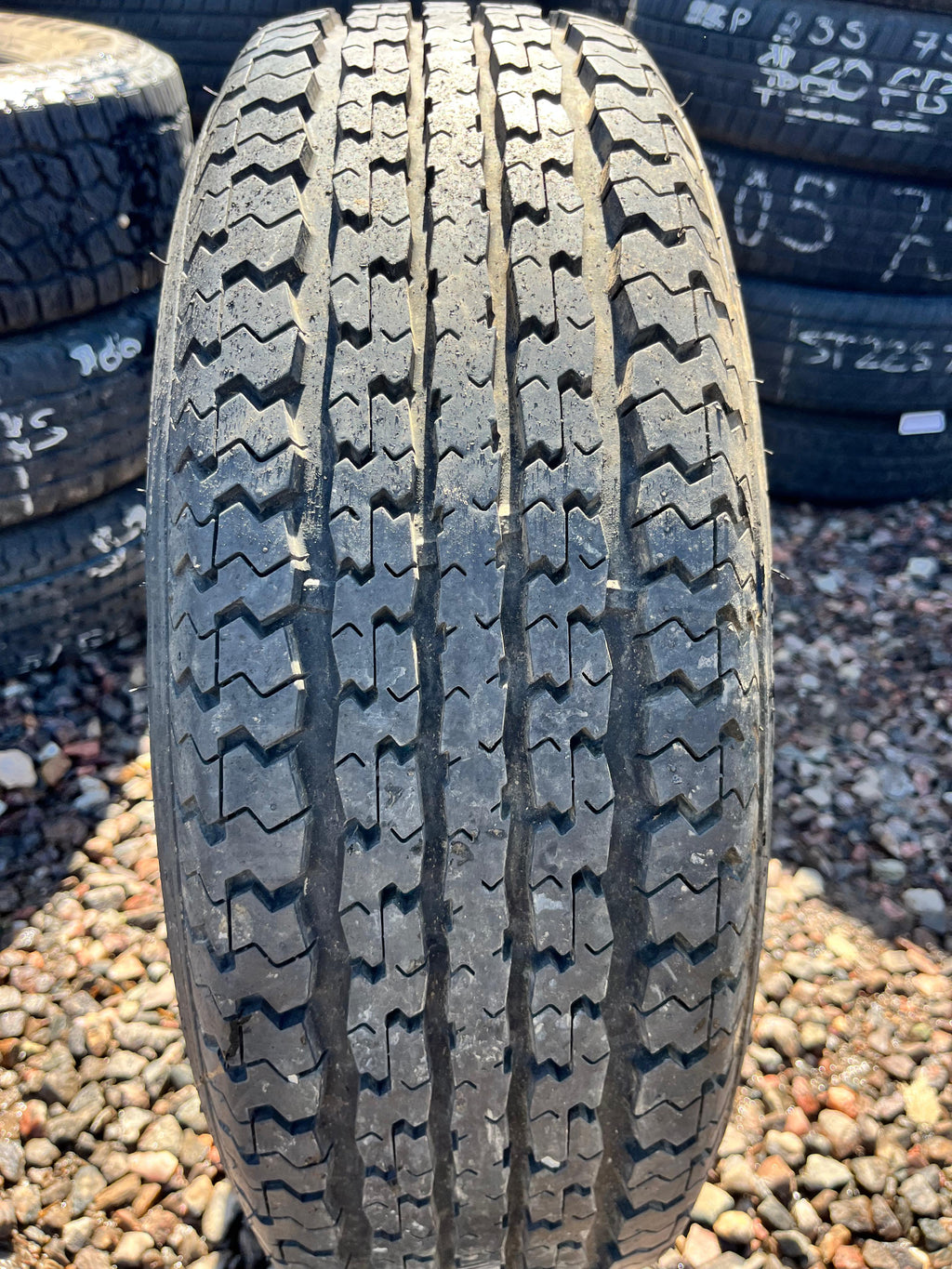 ST215/75R14 Single (1 Used Tire) Power King TowMax