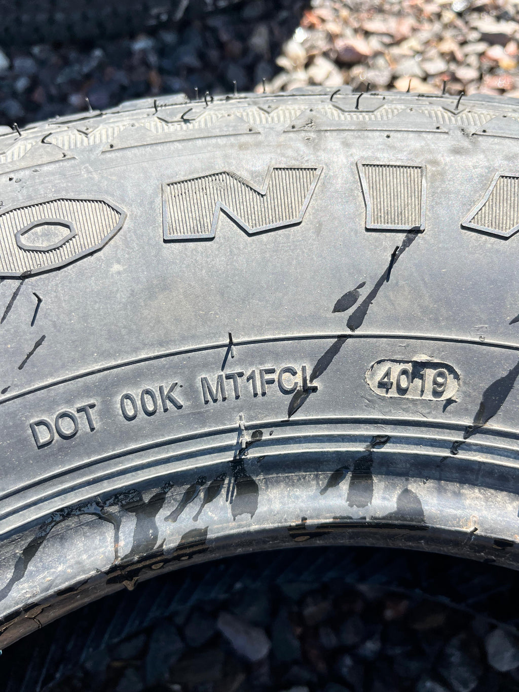 ST235/75/R15 Single (1 Used Tire) Milestar Patagonia