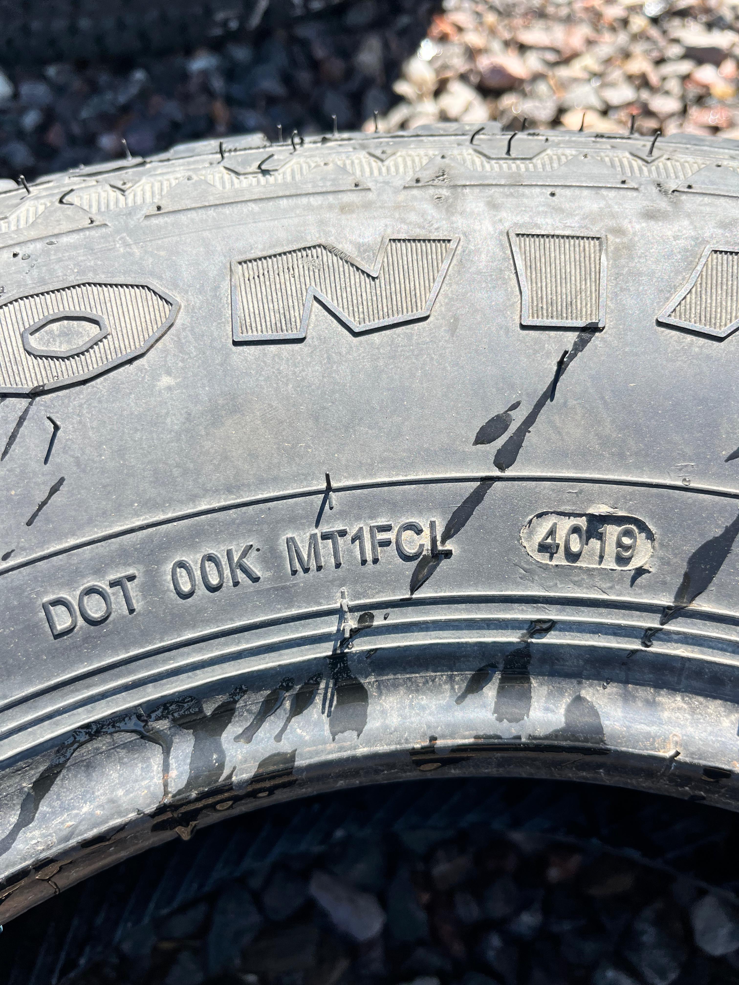 ST235/75/R15 Single (1 Used Tire) Milestar Patagonia