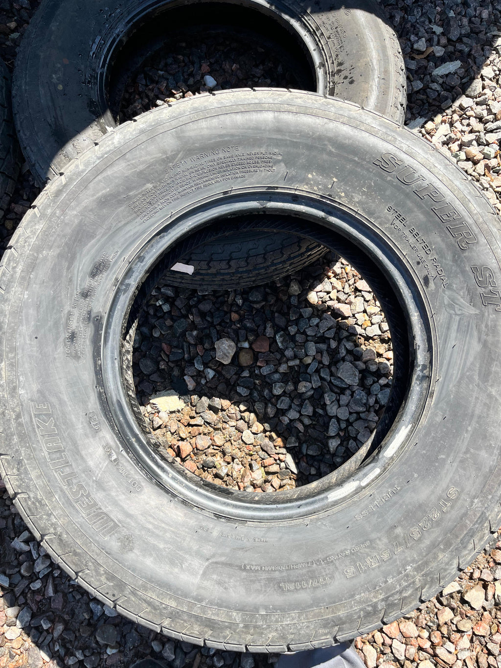 ST225/75R15 Single (1 Used Tire) WestLake Super ST