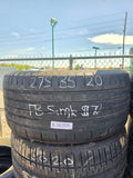 275/35ZR20 Single (1 Used Tire) Goodyear Eagle F1