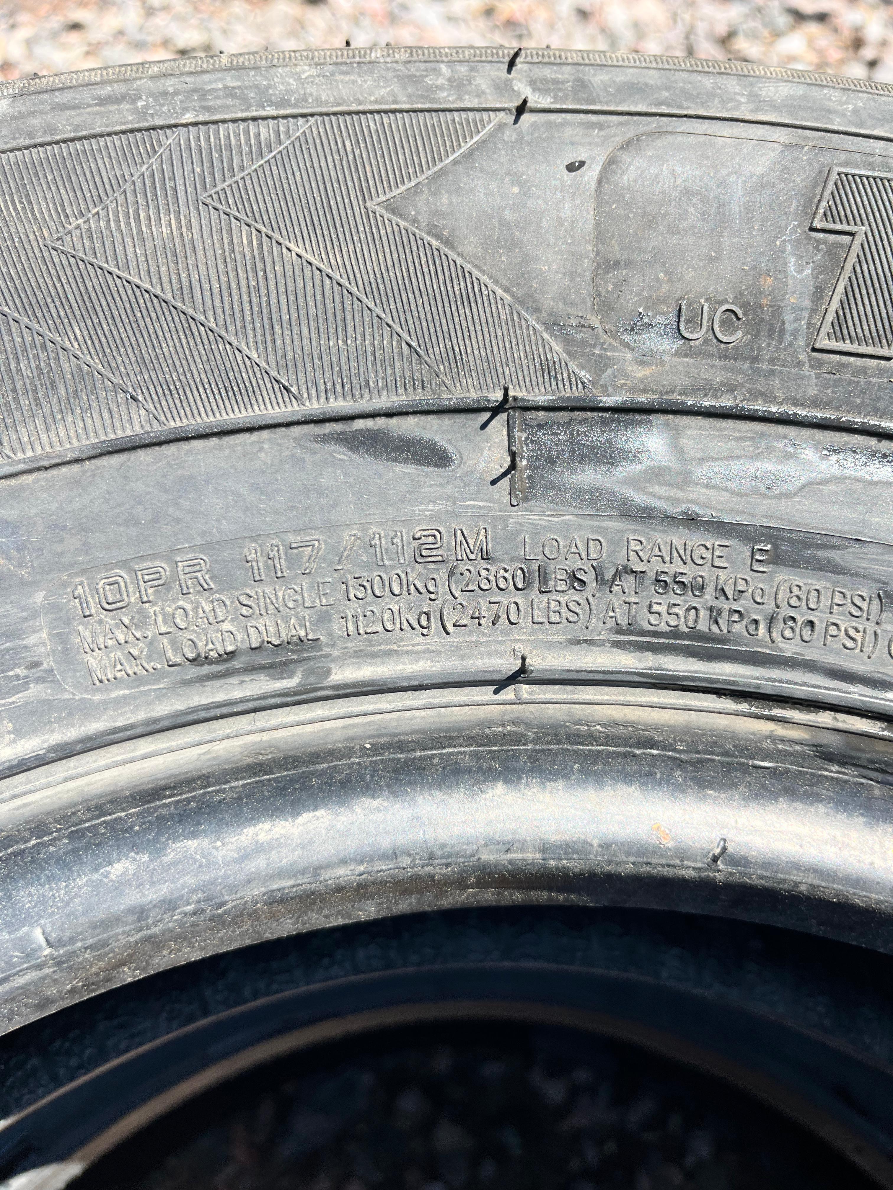 ST 225/75R15 Single (1 Used Tire) TowStar ST Radial