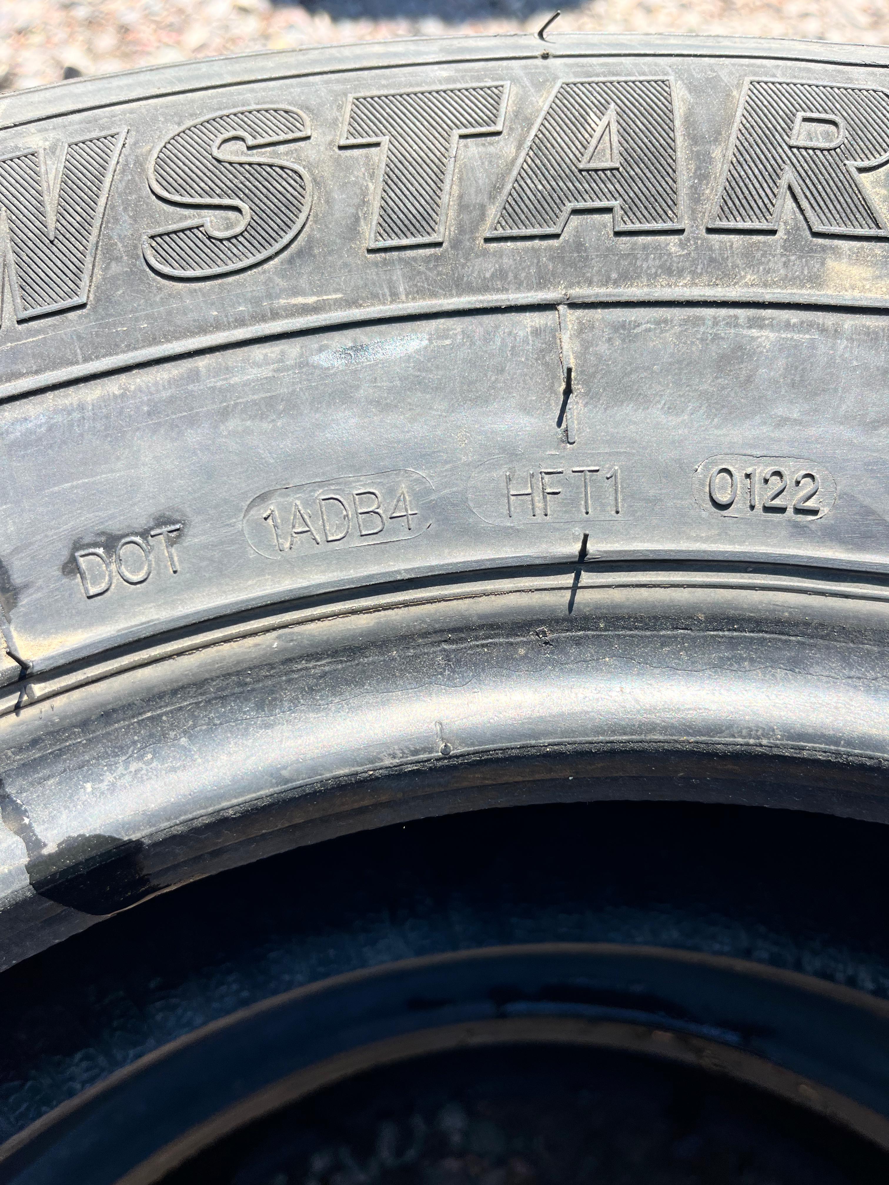 ST 225/75R15 Single (1 Used Tire) TowStar ST Radial