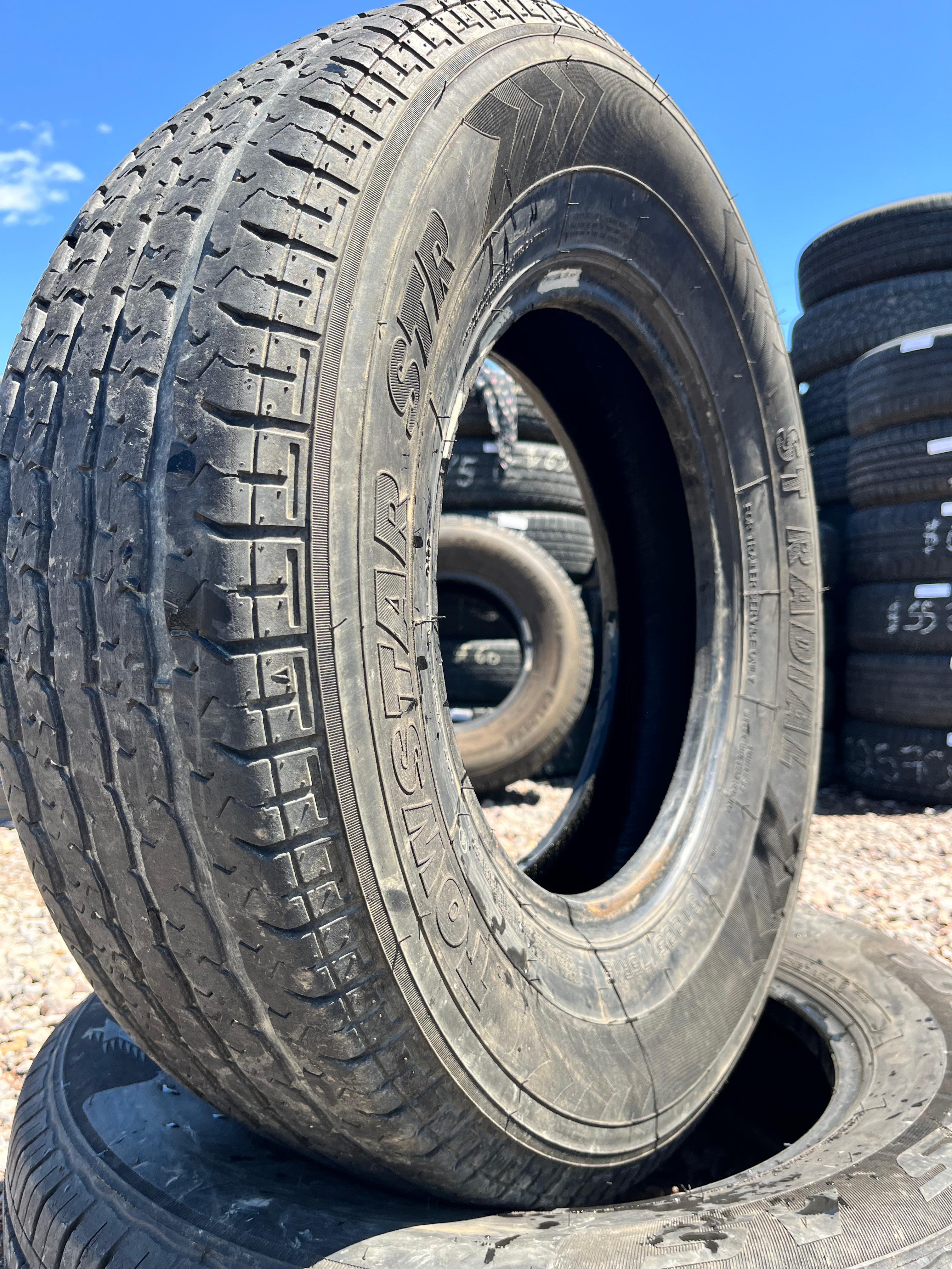 ST 225/75R15 Single (1 Used Tire) TowStar ST Radial
