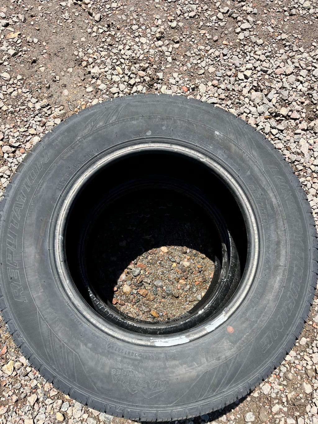 215/70R15 Single (1 Used Tire) Maxama Tires Reputation