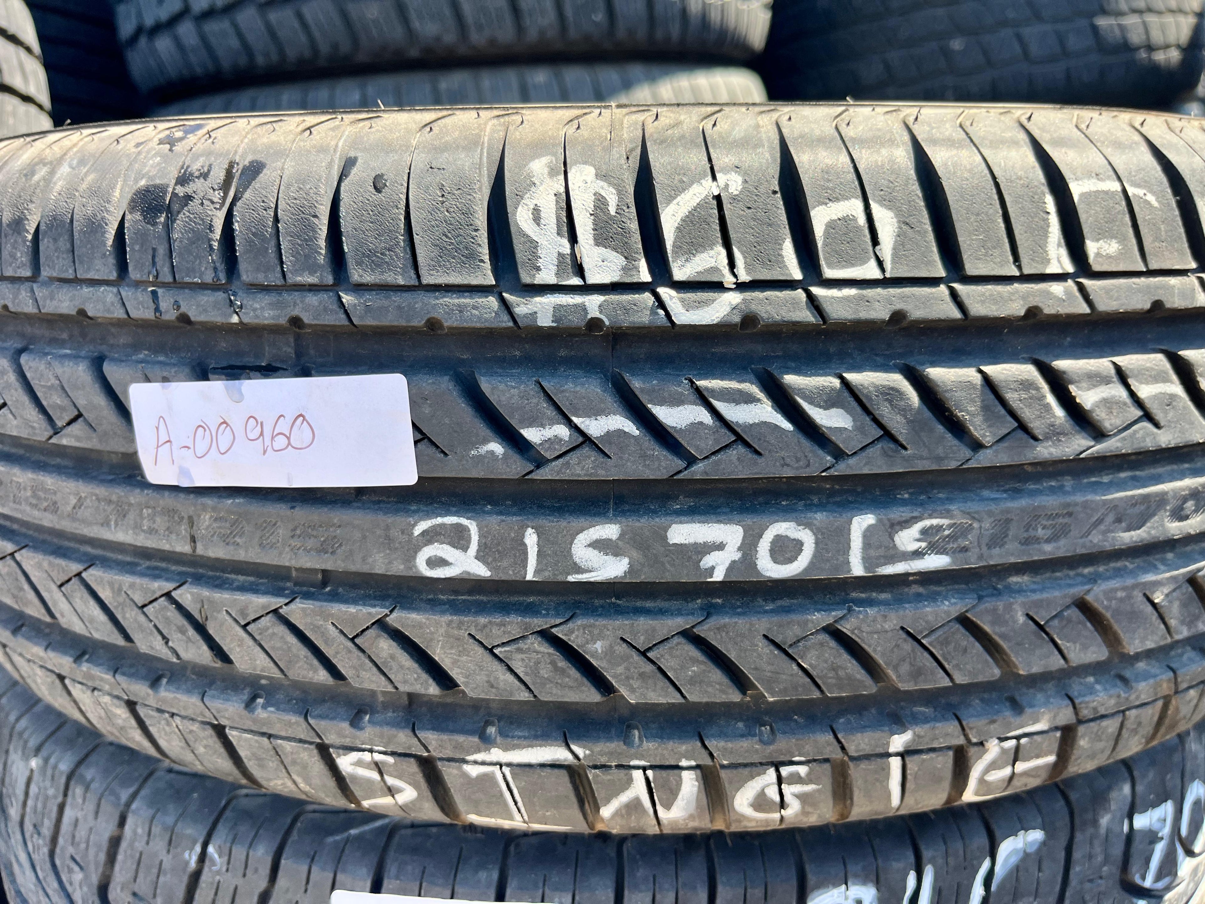 215/70R15 Single (Used Tire) Advanta ER-700