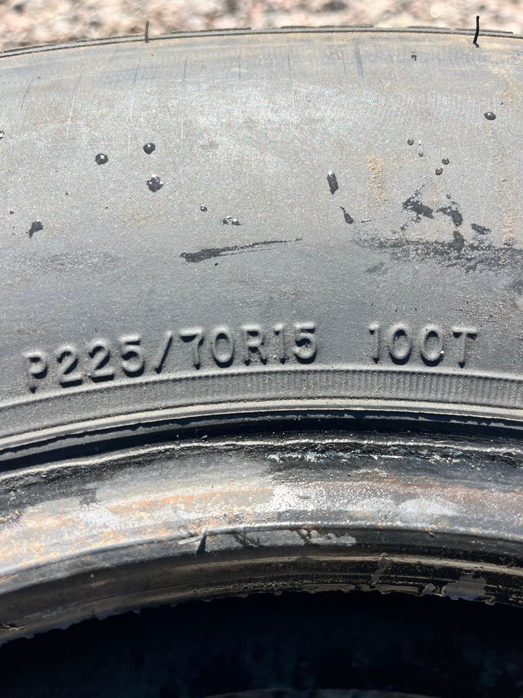 225/70R15 Single (1 Used Tire) Grand Prix Performance GT