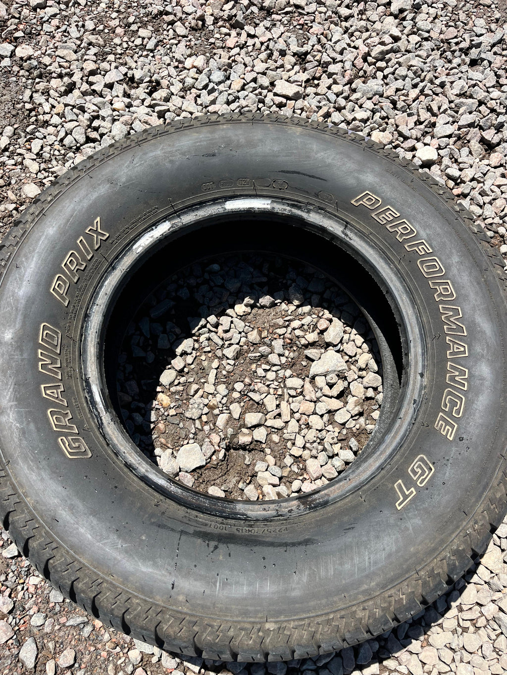 225/70R15 Single (1 Used Tire) Grand Prix Performance GT