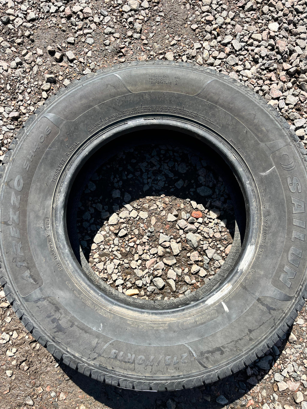 265/70R15 Single (1 Used Tire) LingLong Crosswind