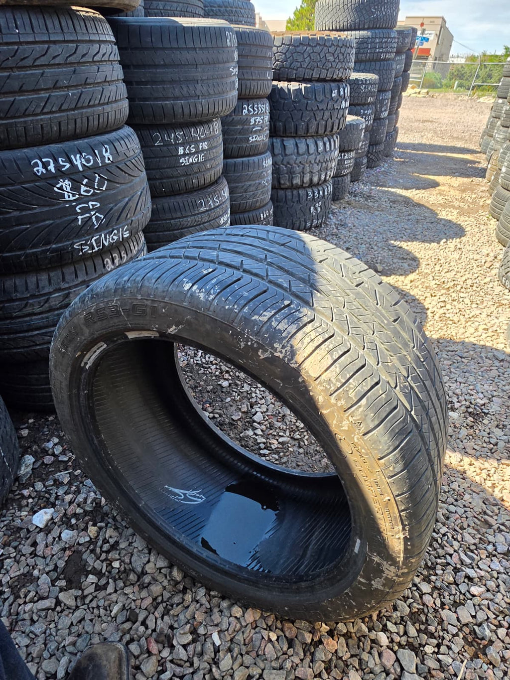 305/35R20 Single (1 Used Tire) Cooper Zeon RS3-G1