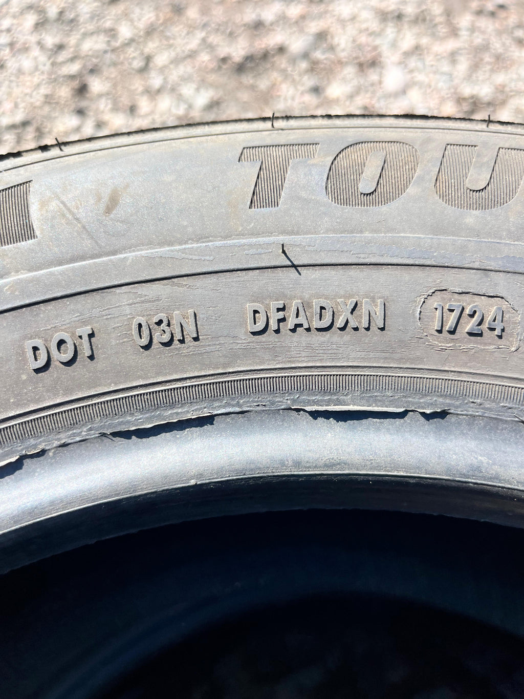 185/65R15 Single (1 Used Tire) Mohave Touring