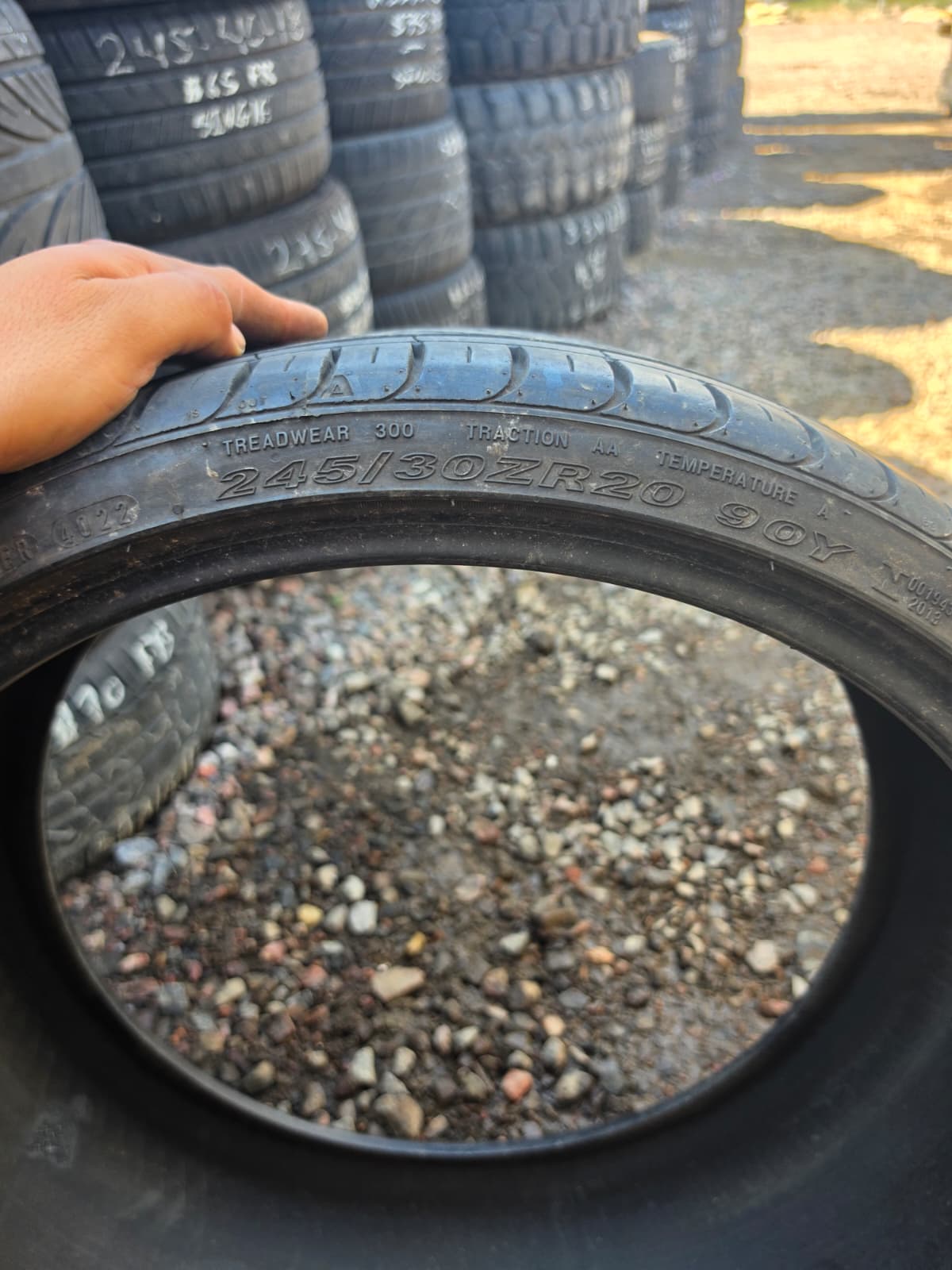 245/30R20 Single (1 Used Tire) Nexen N FERA SU1