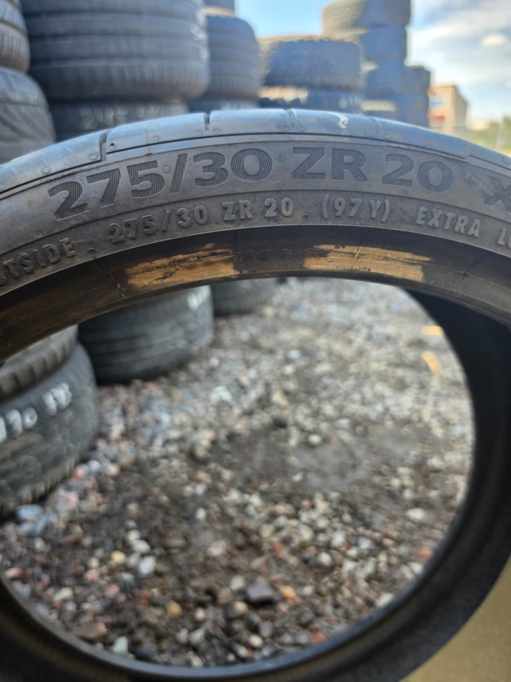 275/30ZR20 Single (1 Used Tire) Continental SportContact 6