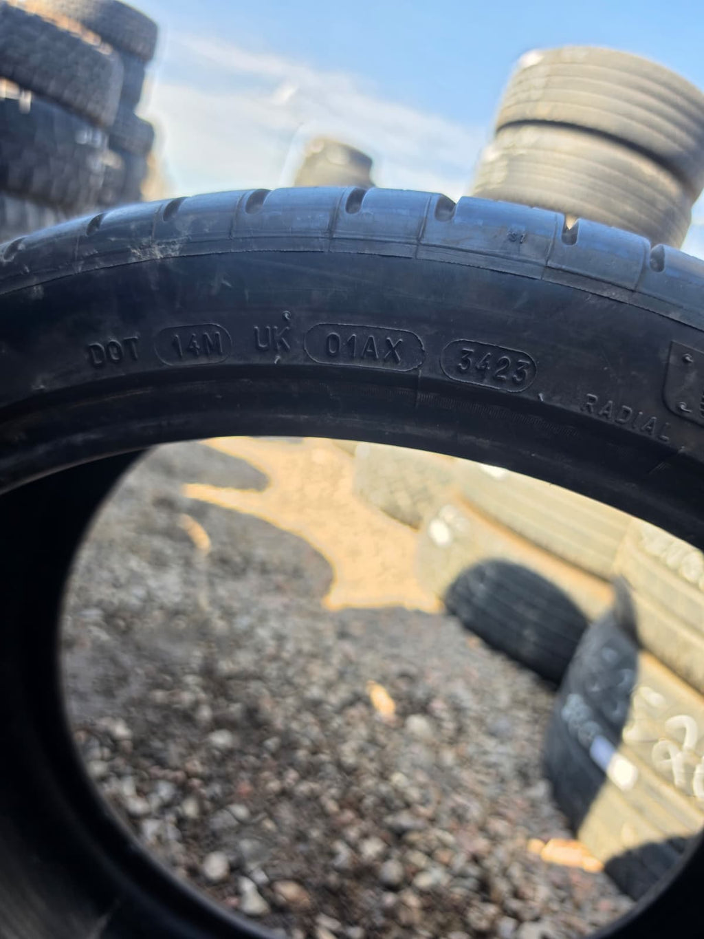 285/30ZR20 Single (1 Used Tire) Michelin Pilot Sport AS4