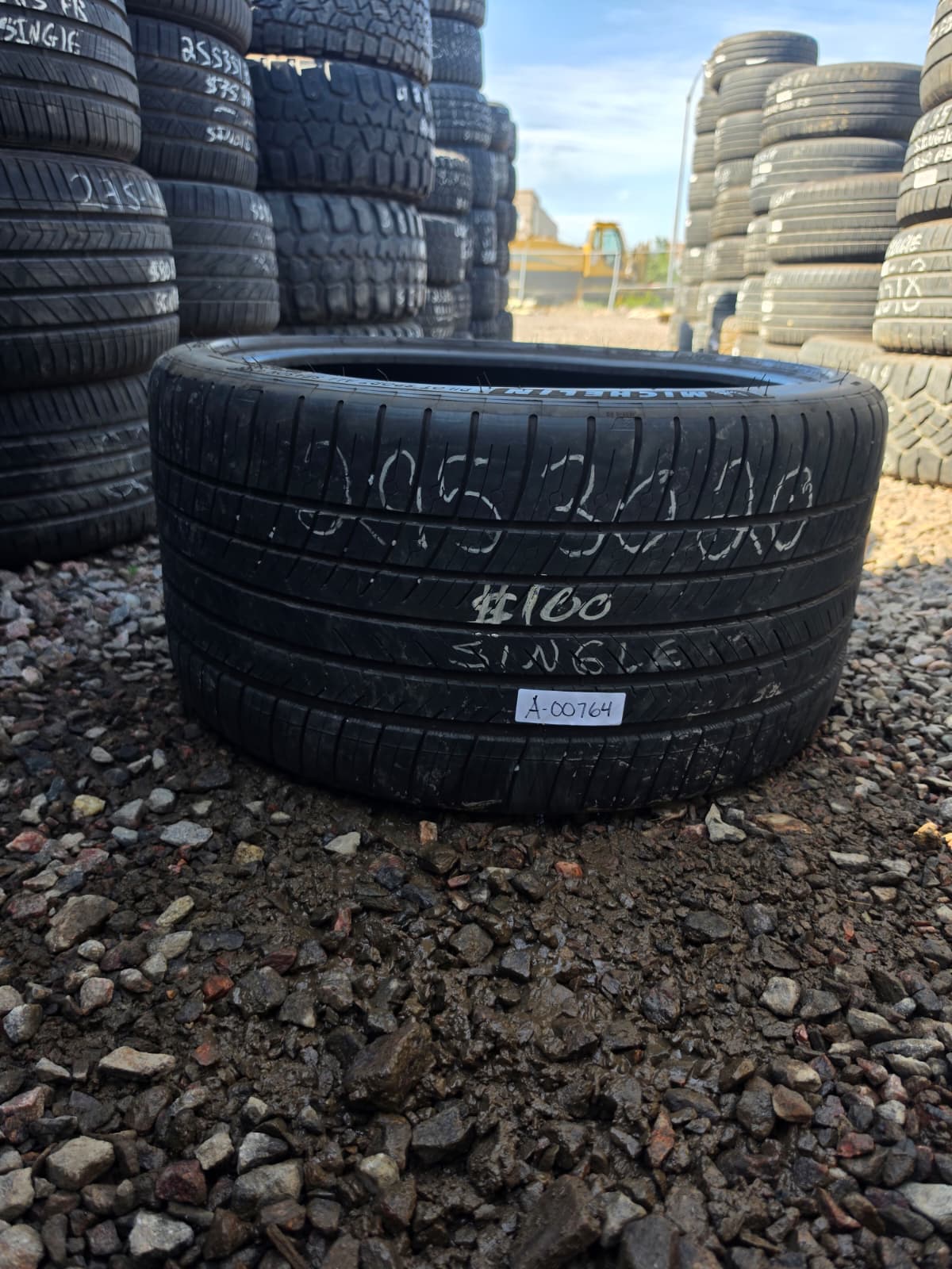 295/30ZR20 Single (1 Used Tire) Michelin Pilot Sport AS4