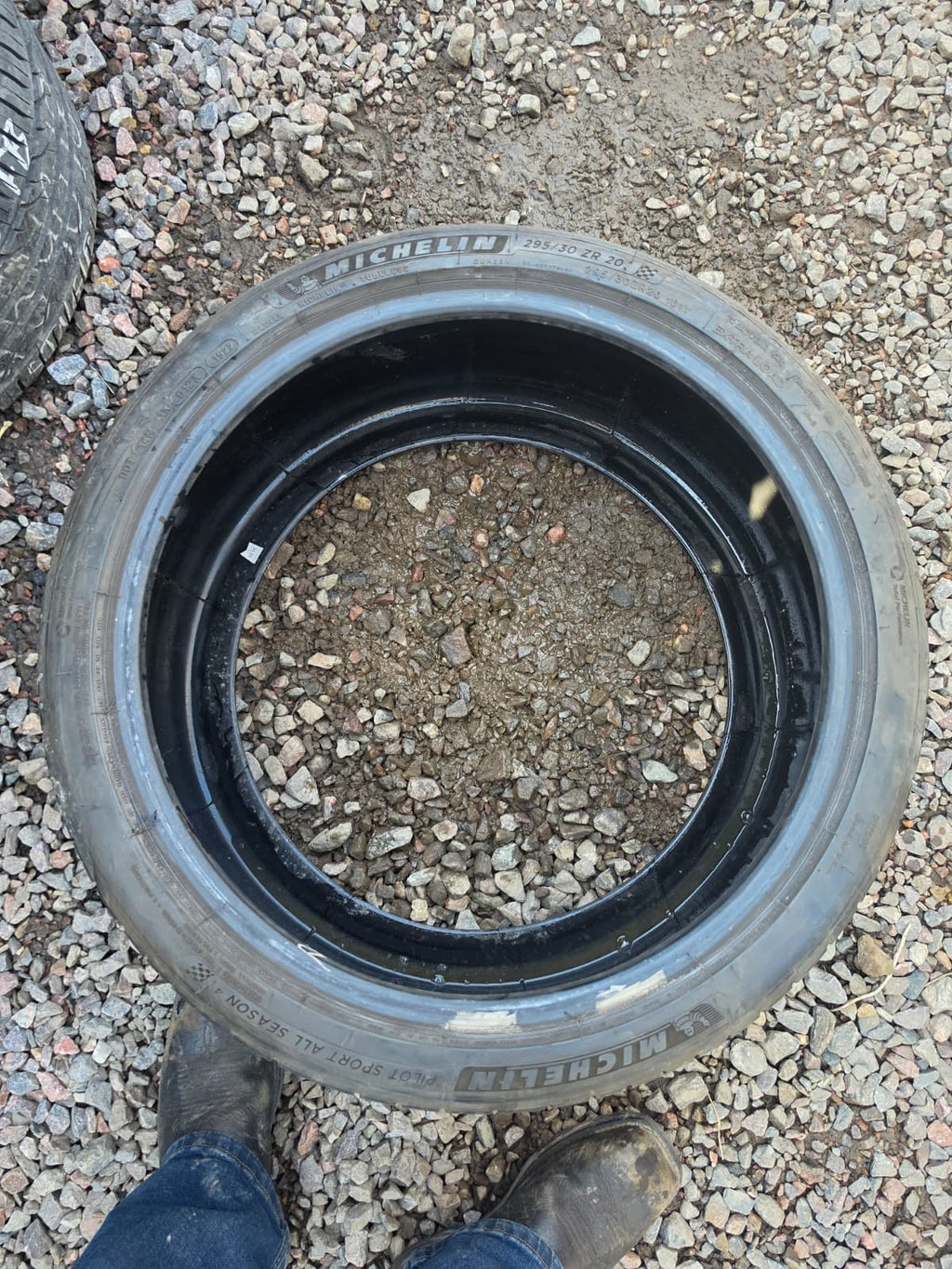 295/30ZR20 Single (1 Used Tire) Michelin Pilot Sport AS4