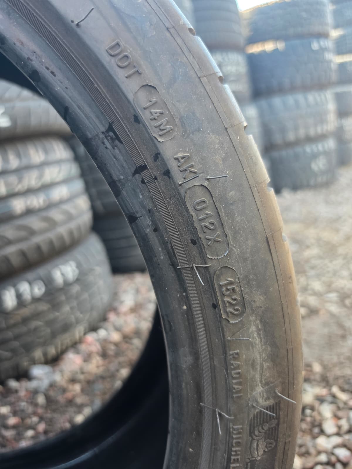 295/30ZR20 Single (1 Used Tire) Michelin Pilot Sport AS4