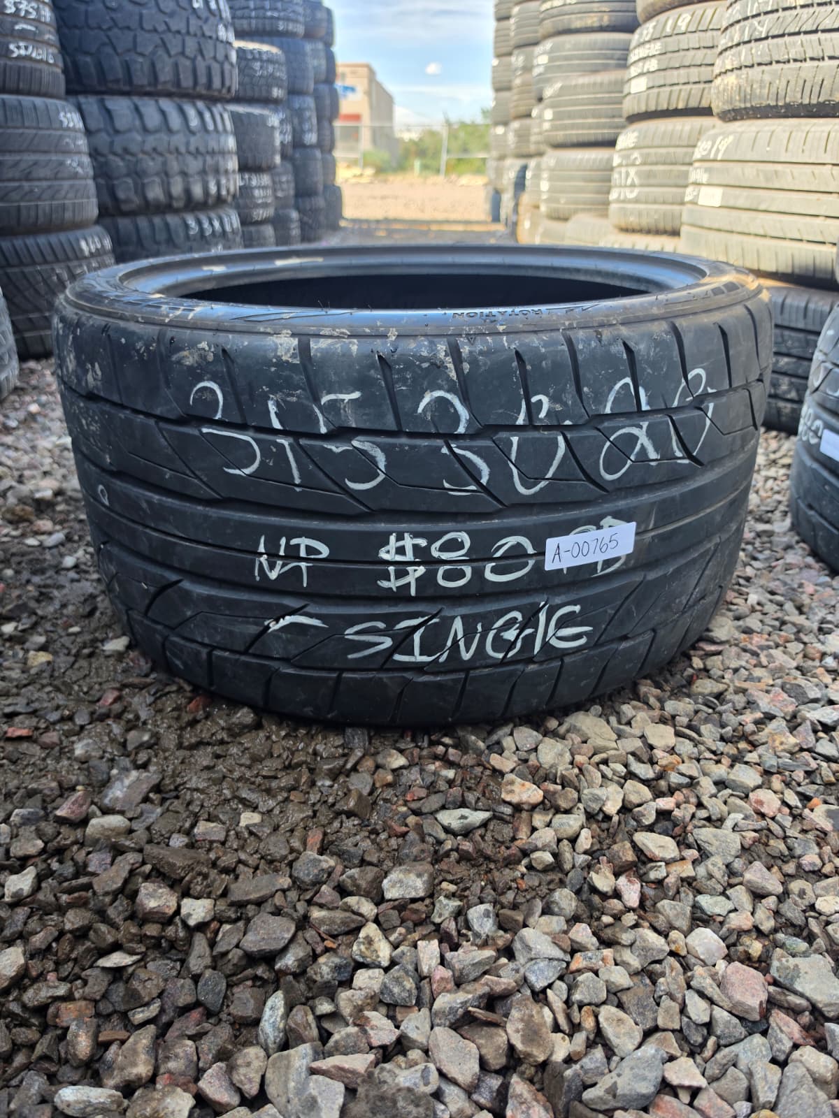 295/30ZR20 Single (1 Used Tire) Nitto NT555 G2