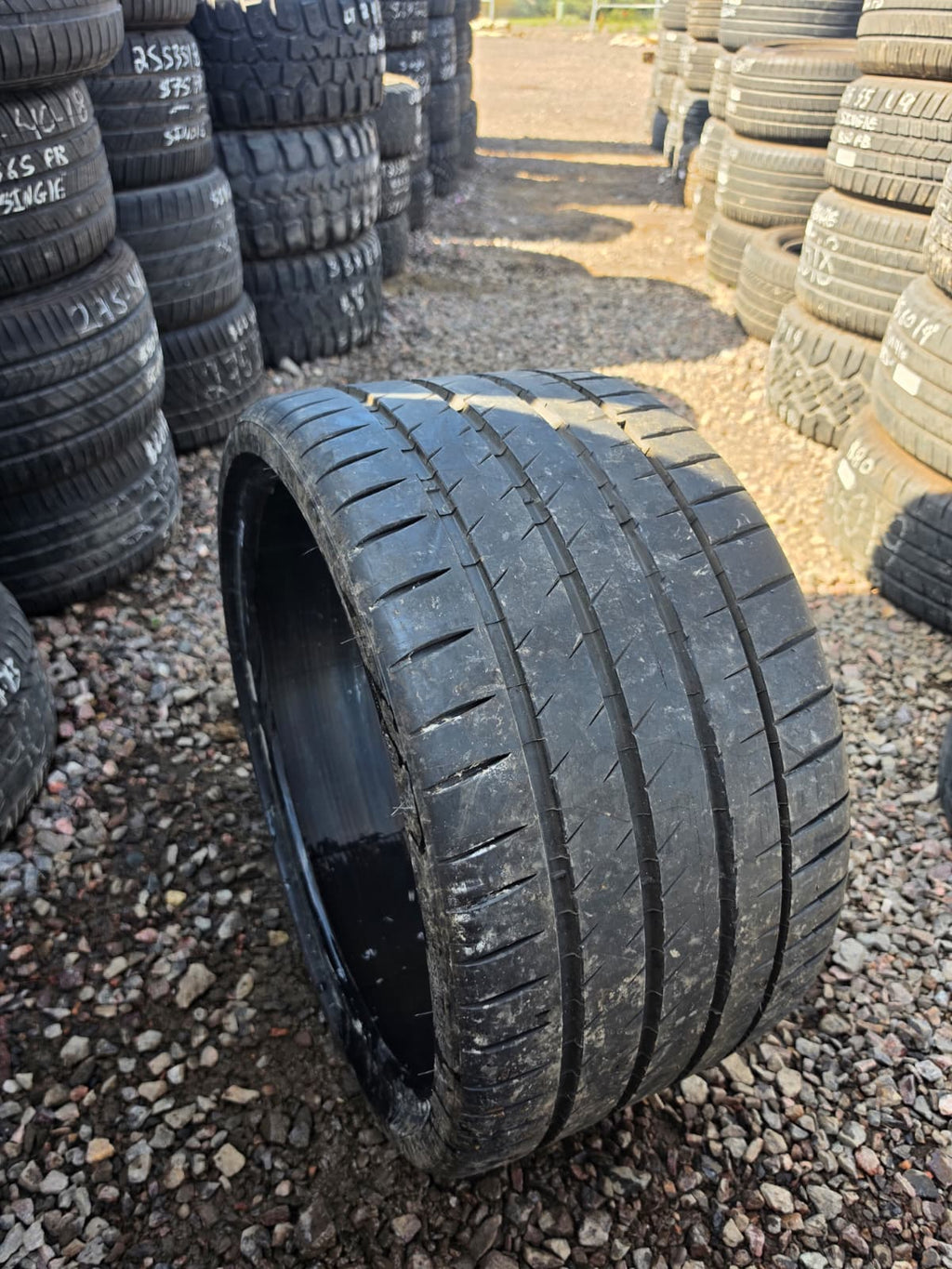 295/25ZR20 Single (1 Used Tire) Michelin Pilot Sport 4S