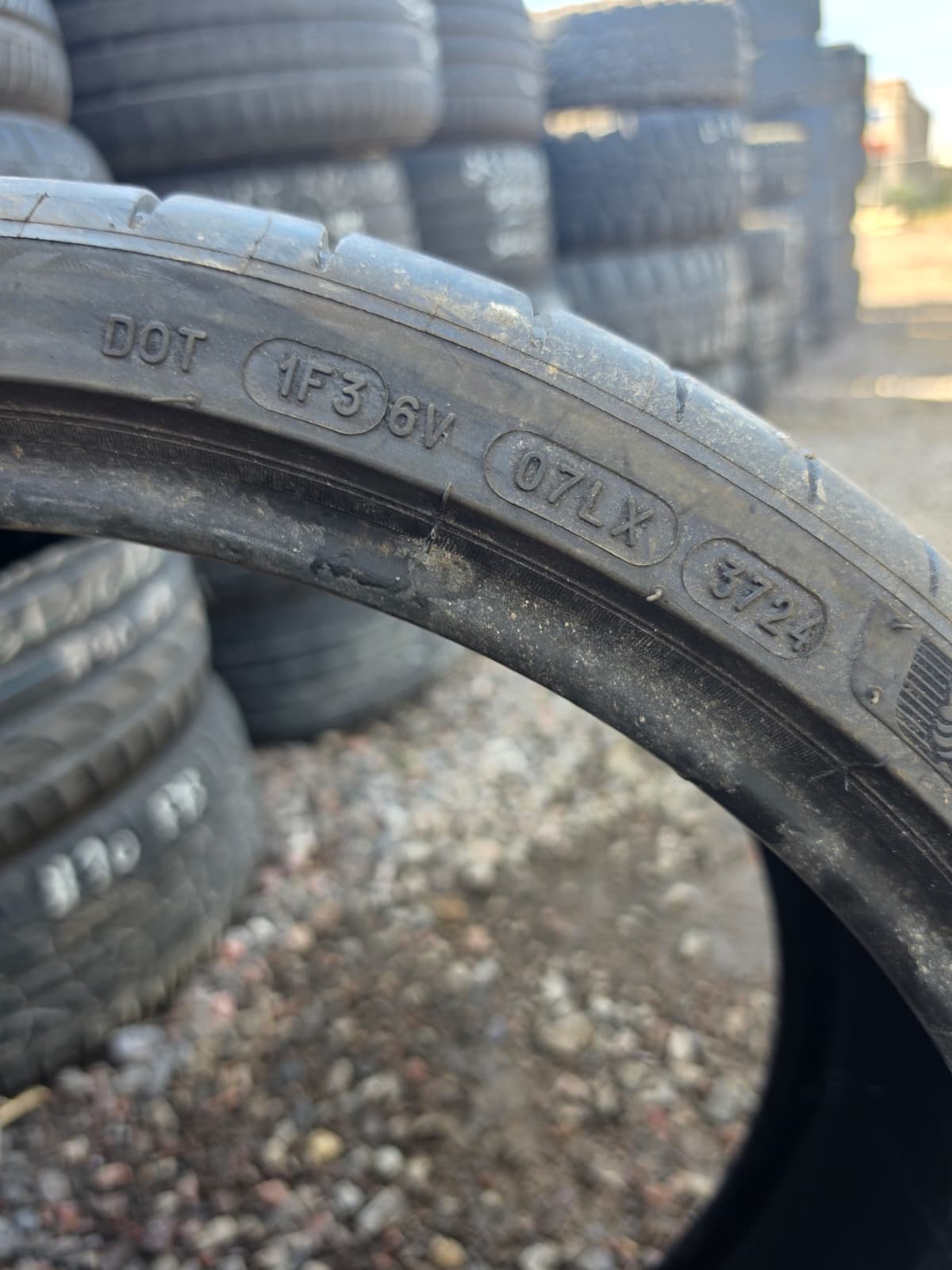 295/25ZR20 Single (1 Used Tire) Michelin Pilot Sport 4S