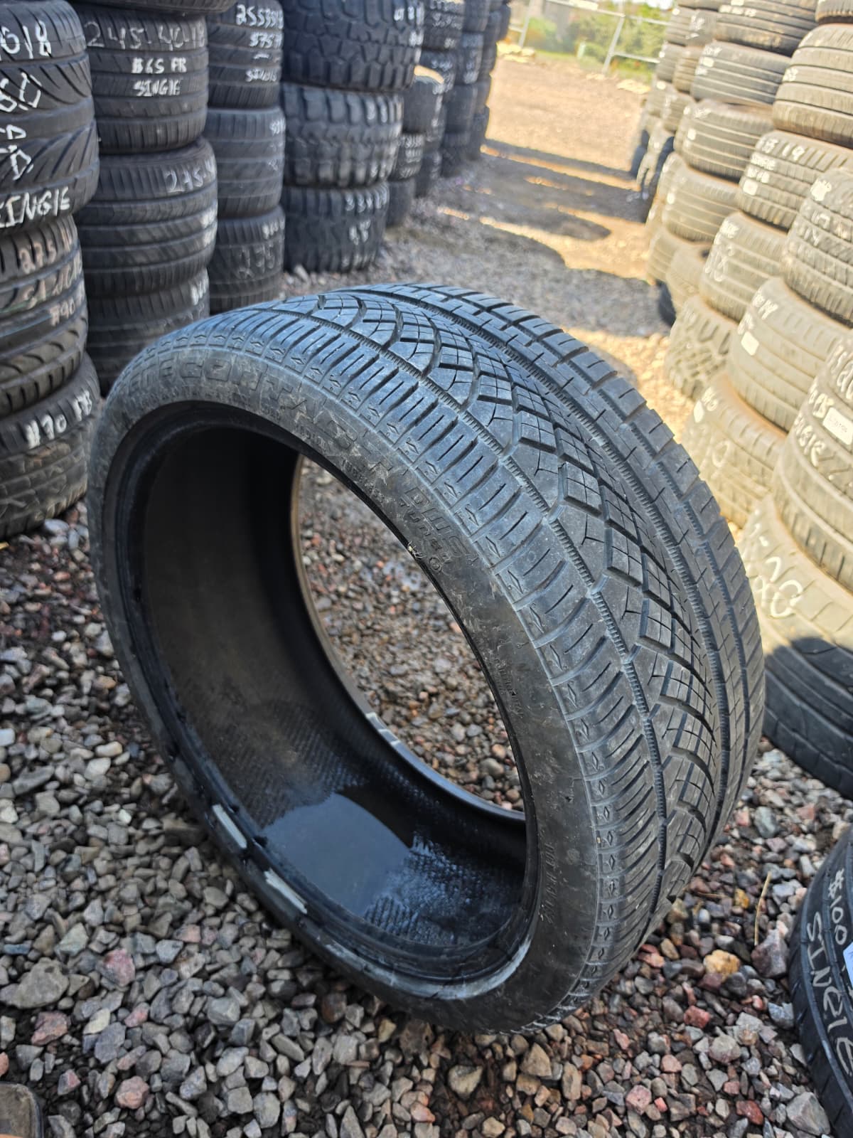 255/35ZR20 Single (1 Used Tire) Continental ExtremContact
