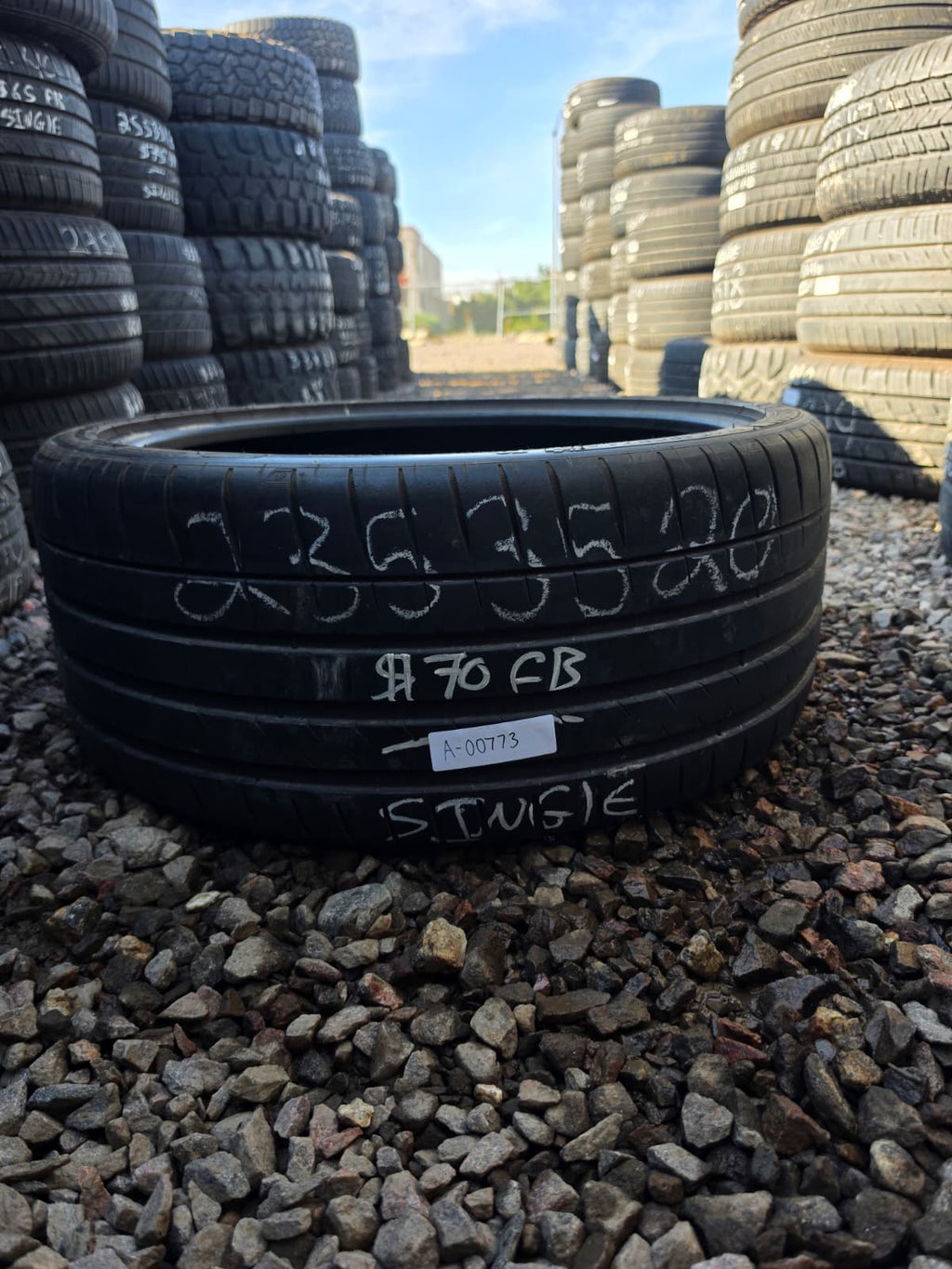 235/35ZR20 Single (1 Used Tire) Michelin Pilot Sport 4S