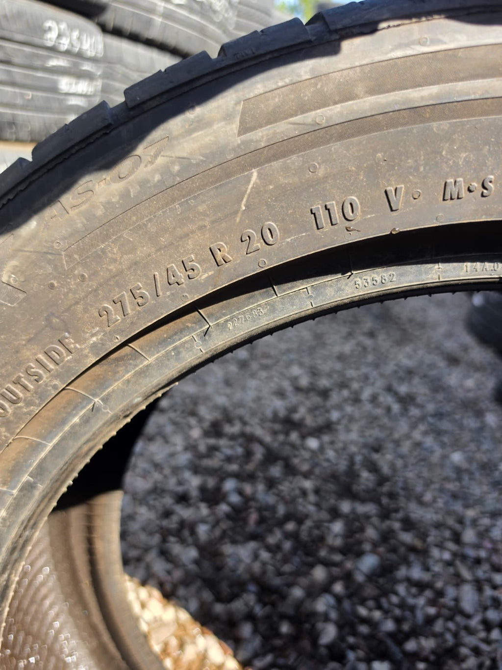275/45R20 Single (1 Used Tire) General G-Max