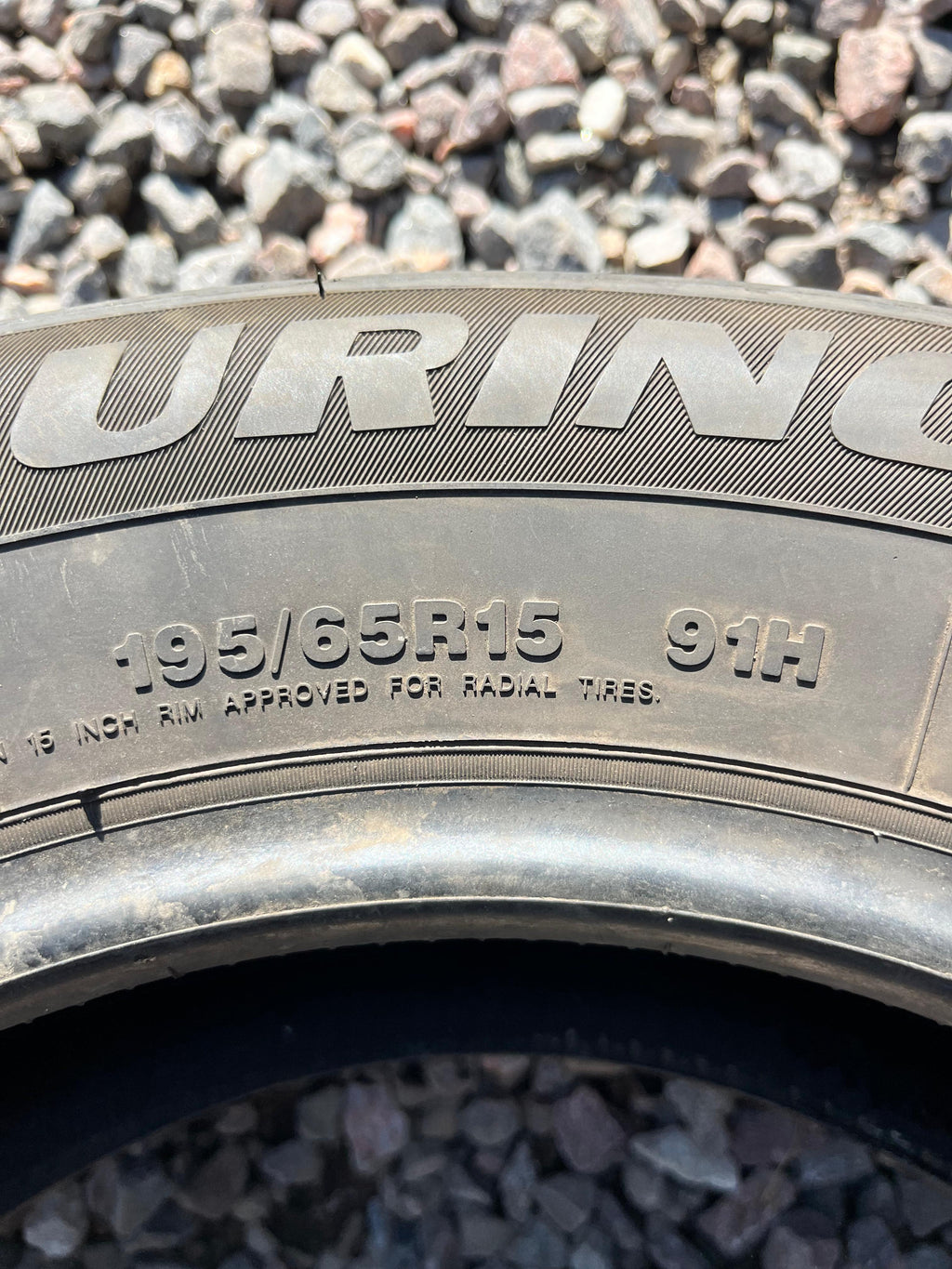 95/65R15 Single (1 Used Tire)  Sentury Sentury Touring